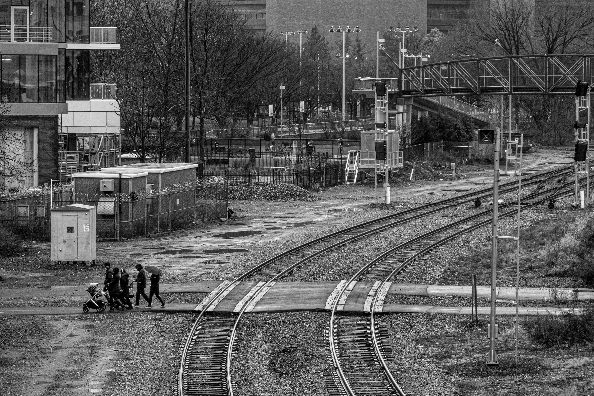 Sammy Rivera, Family Crossing Train Tracks