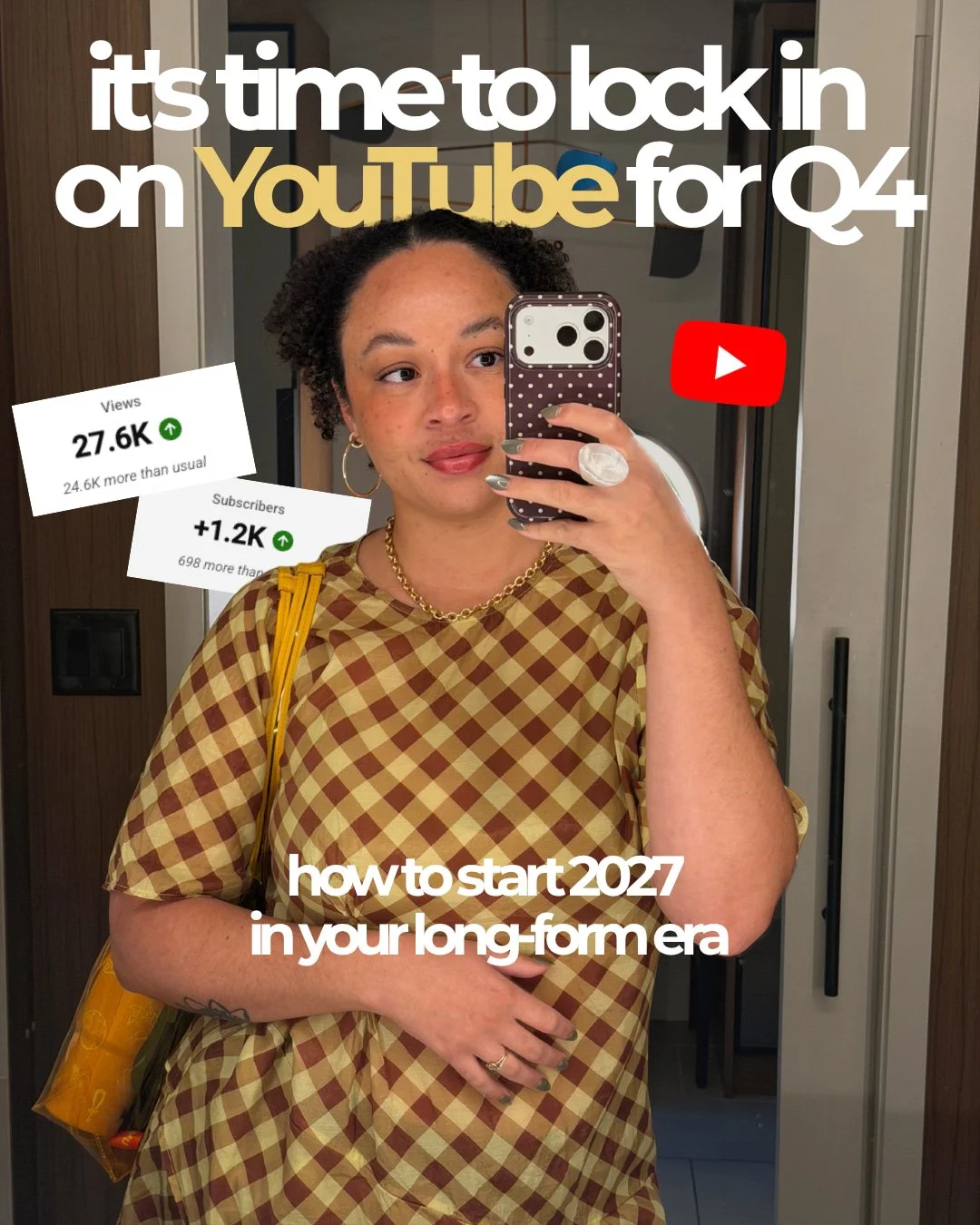 It's time for the great YouTube lock-in 🚀

If you want to hit the 4,000 watch hours needed to get monetized before Feb 1st 2027 it's not too late.

Or if you're just ready to enter the new year in your long-form era, this is the exact strategy I'd r
