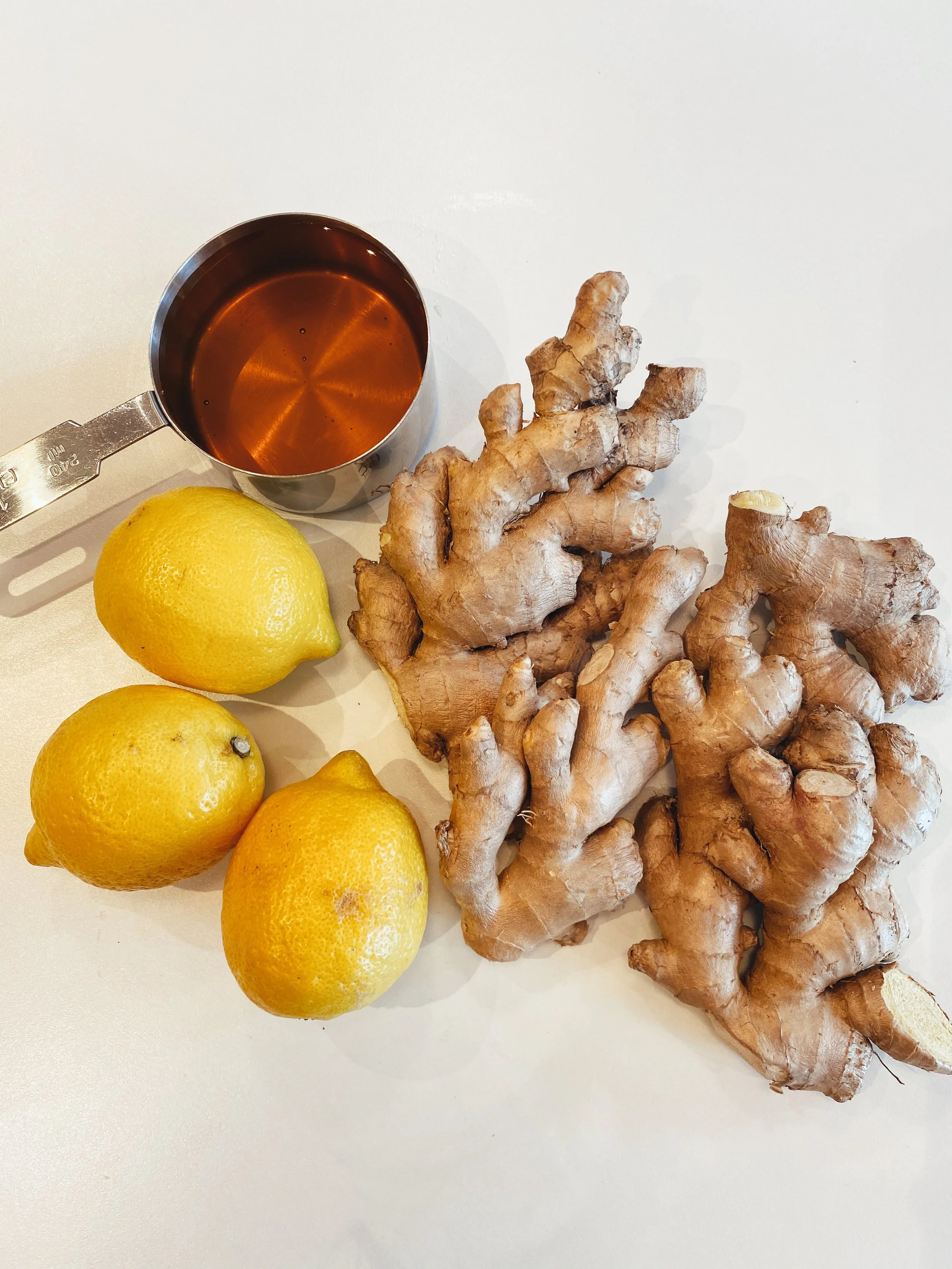 Lemon Ginger Honey Syrup