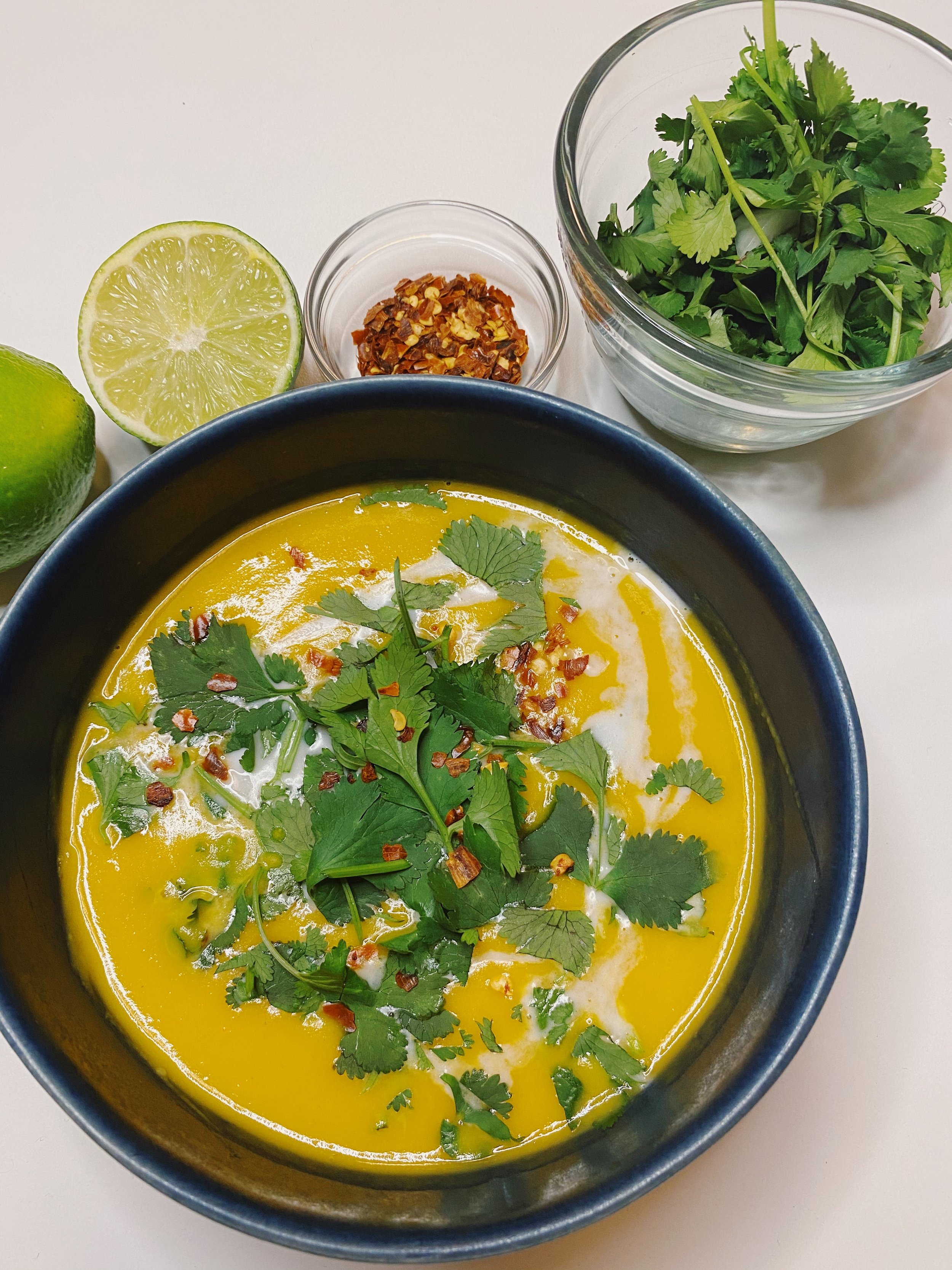 Vegan Butternut Squash Soup 