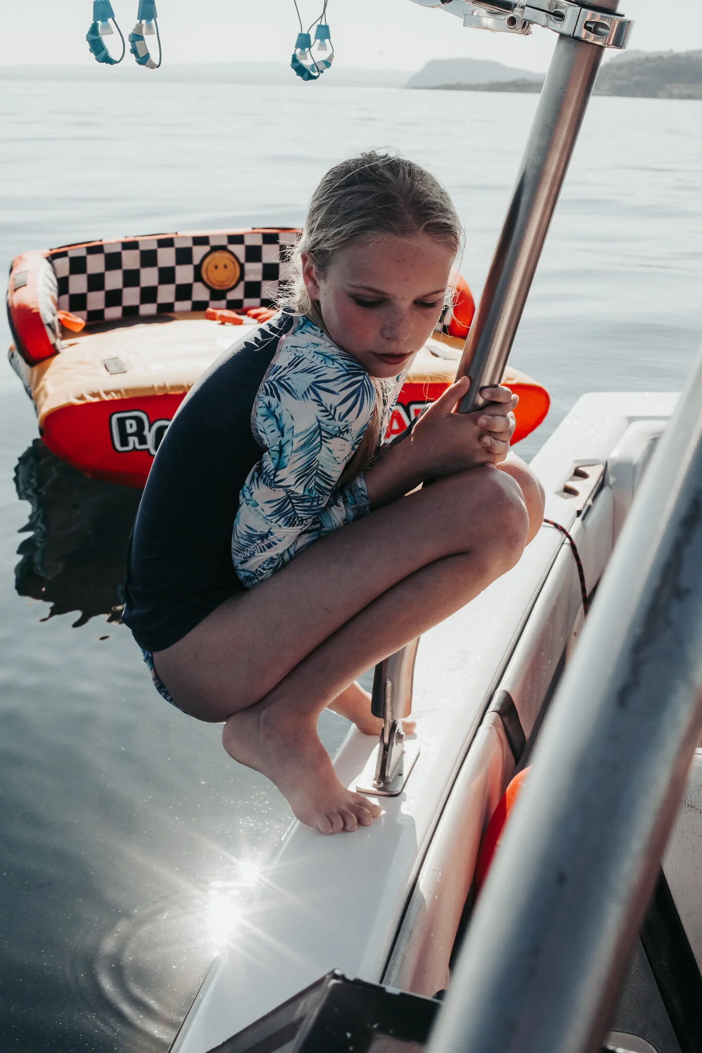 The waters still a little chilly…