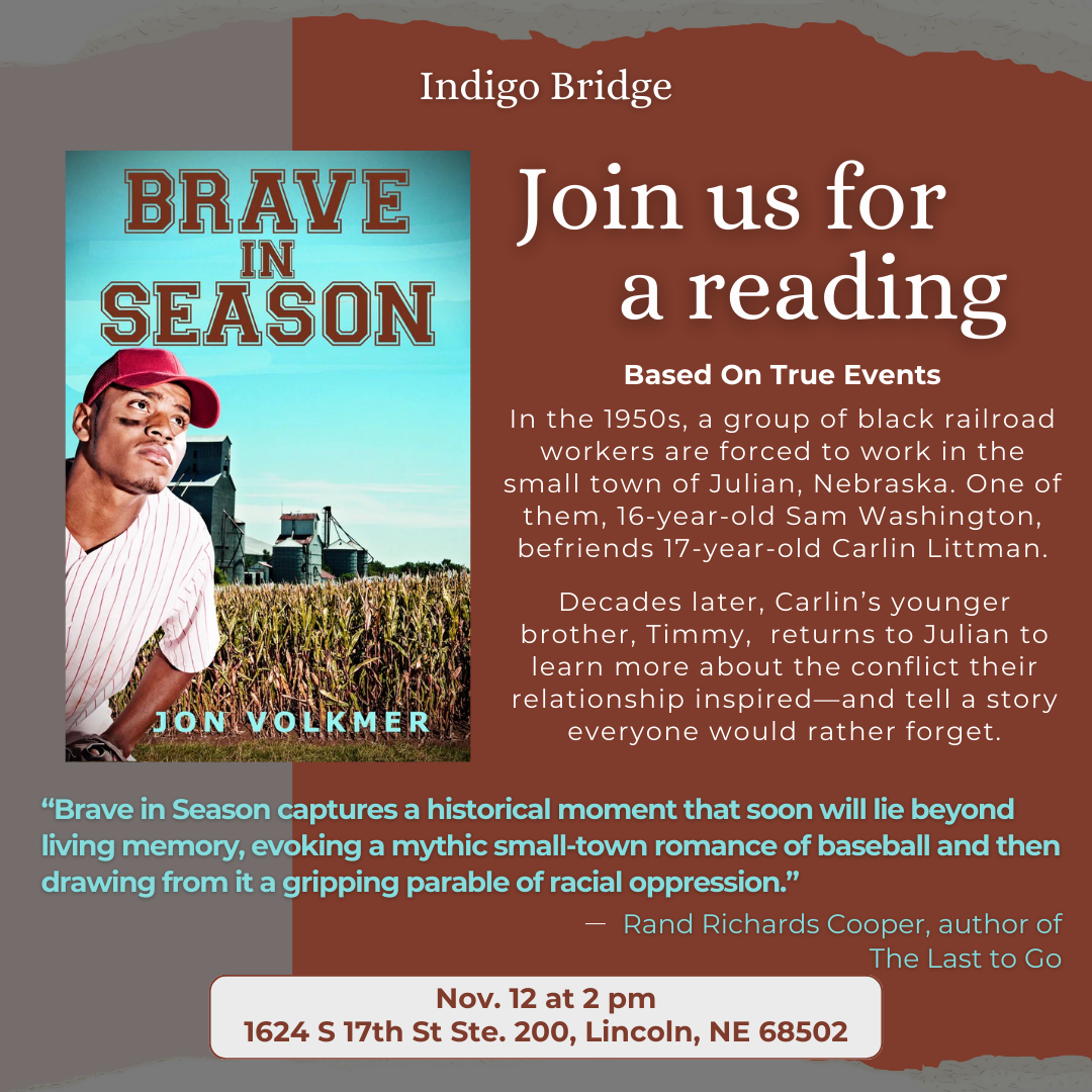 Author Event: Jon Volkmer Brave in Season Reading