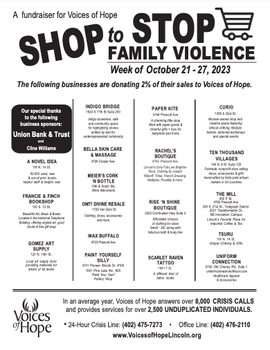 Shop to Stop Family Violence 