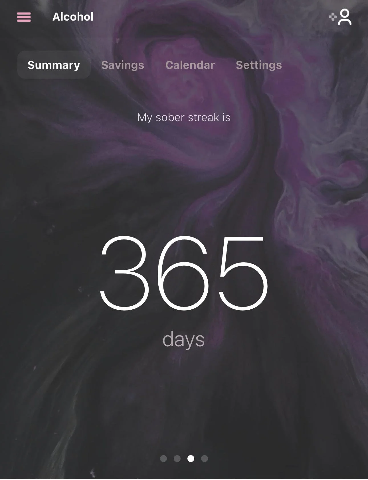 I didn’t get drunk for a whole year&nbsp;