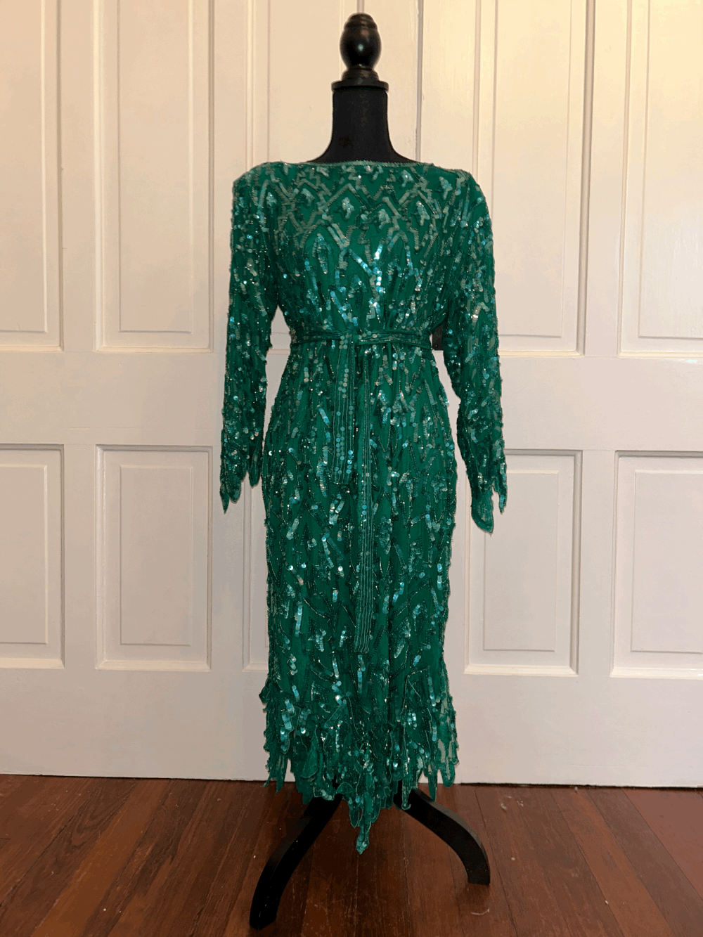 slim fit dress slacks Tori Velvet Sequin Mini Dress