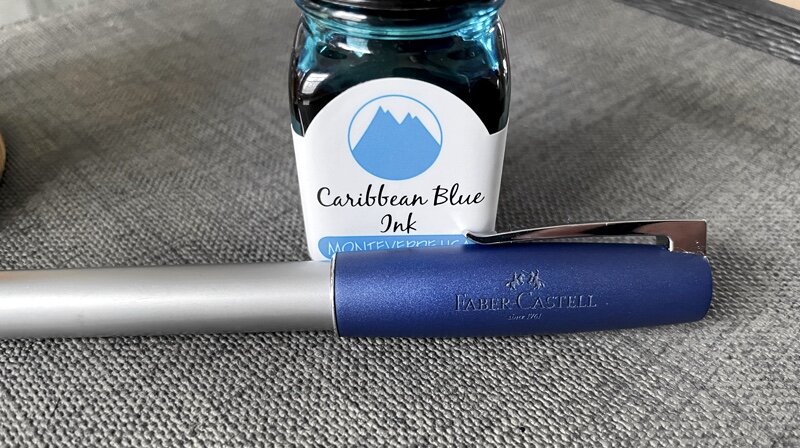 Best Faber-Castell Loom Fountain Pen - Light Blue Hot on Sale