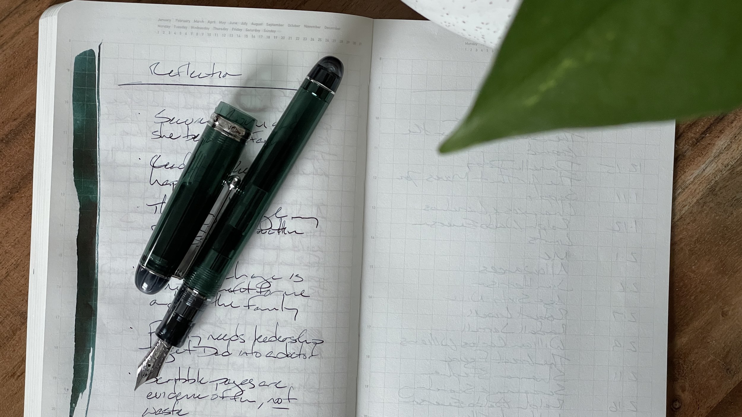 How I end a journaling notebook — mnmlscholar