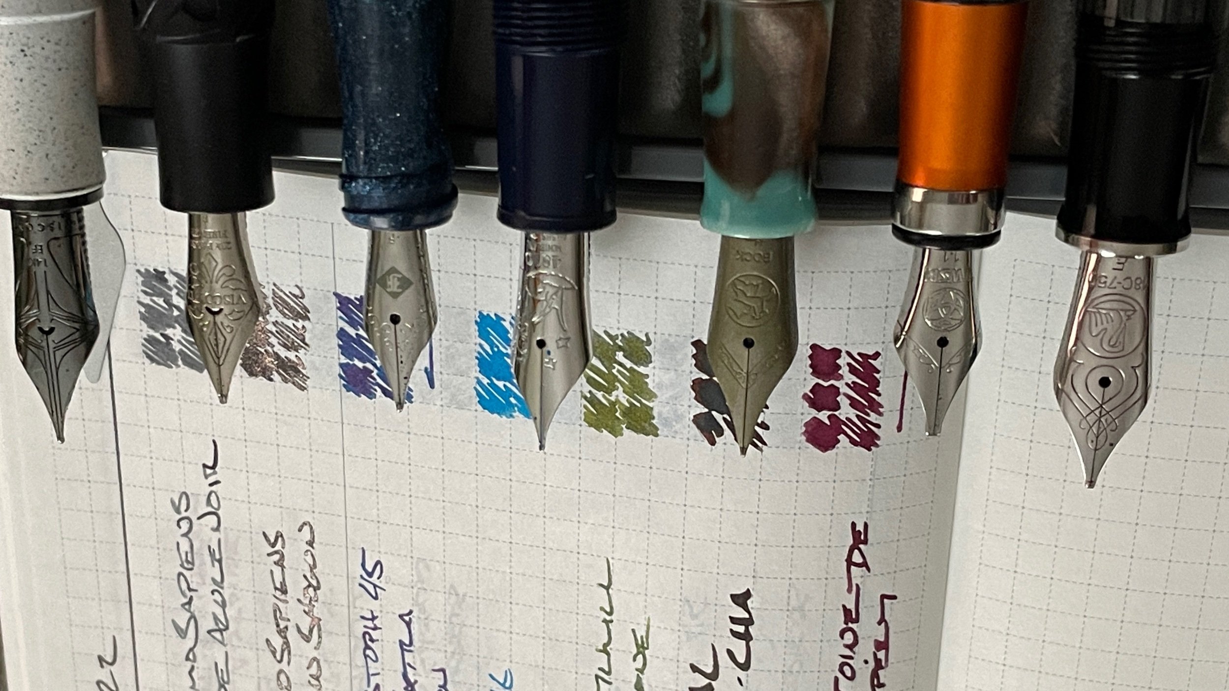 A piston-heavy penscape