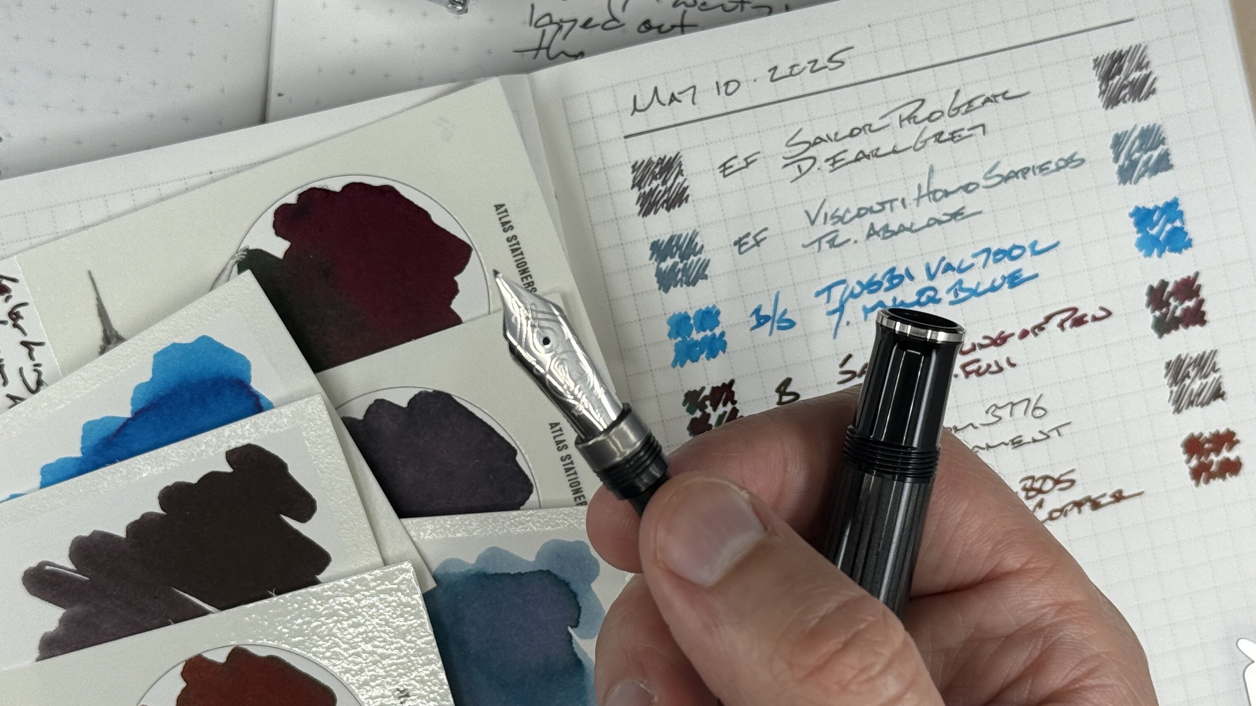 Swapping nibs around