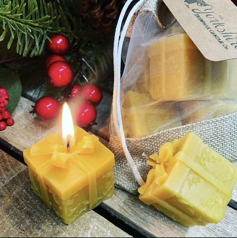 3 Pack Christmas Gift Candle Set