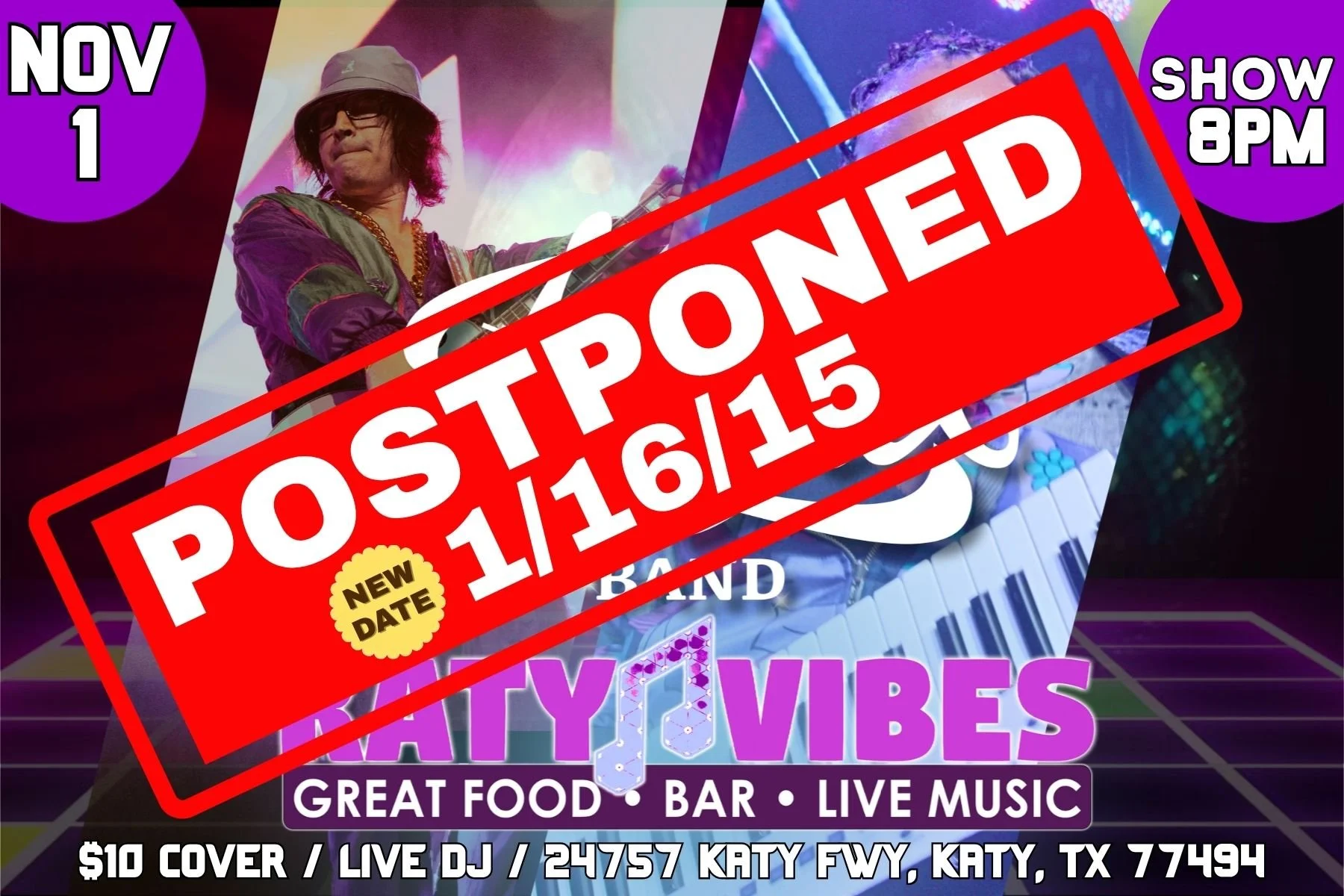 JoiLux Band at Katy Vibes