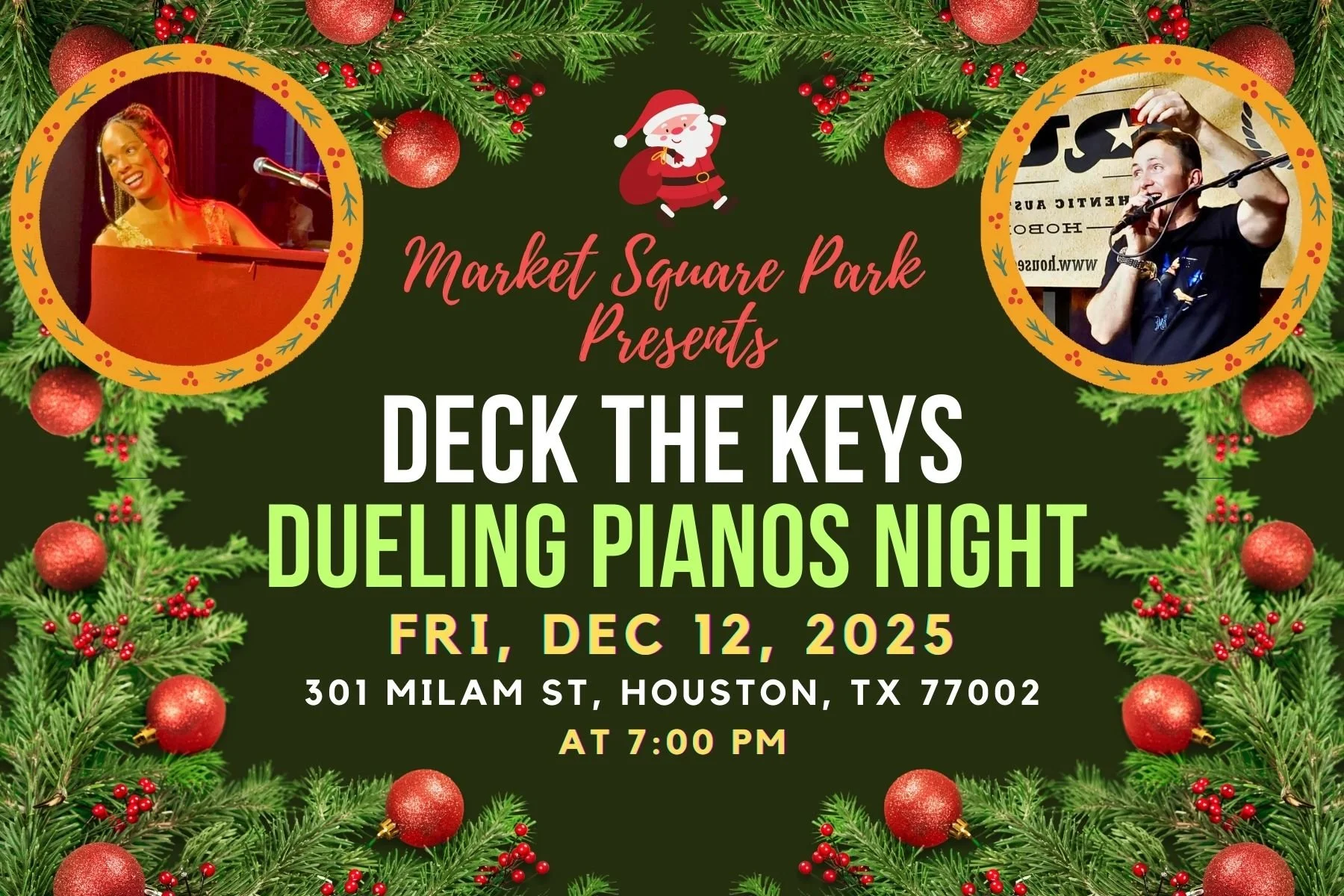 JoiLux Dueling Pianos at Market Square