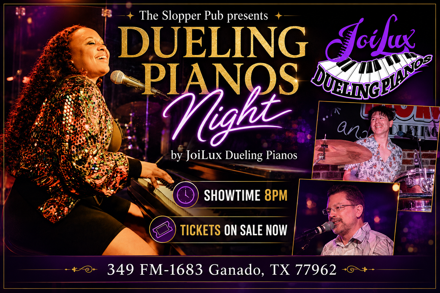 Joilux Dueling Pianos at The Sloppers Pub