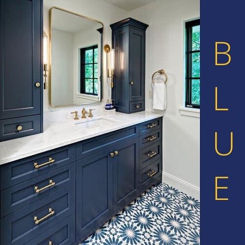 As you might have seen in our renovations, we LOVE #blue tones - we have all heard that dark colors make rooms look smaller, but dark colors add a sense of prestige and elegance to simple fixtures and forms. 

Follow @maldinidesignconstruction 
Follo