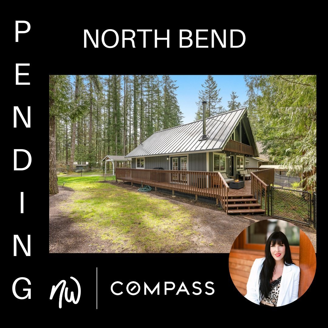 This was a hot home! We offered under list price with terms the seller could not pass up!  We are so excited for our client to be living his dream on the beautiful #SnoqualmieRiver Congratulations!!! 🍾🎉
.
.
#NWRET #NorthwestRealEstateTeam #CompassW