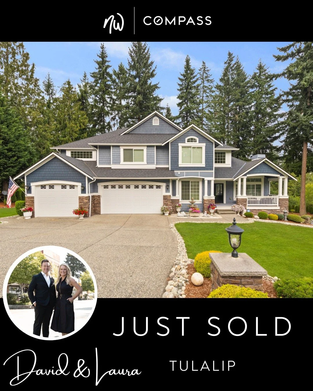 Closing day success! 🎉 This beautiful Tulalip home marks another milestone for our wonderful repeat clients. It&rsquo;s been such a privilege to guide them once again&mdash;this time through the sale of their home as they prepare for an exciting rel