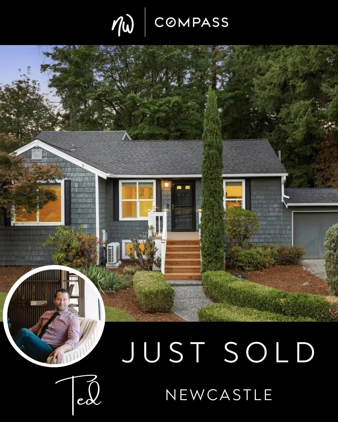 Closed! 🎉It&rsquo;s been an absolute pleasure helping my buyers find their dream property. Wishing them all the best as they settle into their new home! 

#NWRET #NorthwestRealEstateTeam #CompassWashington #KirklandRealEstate #SeattleRealEstate #Bel