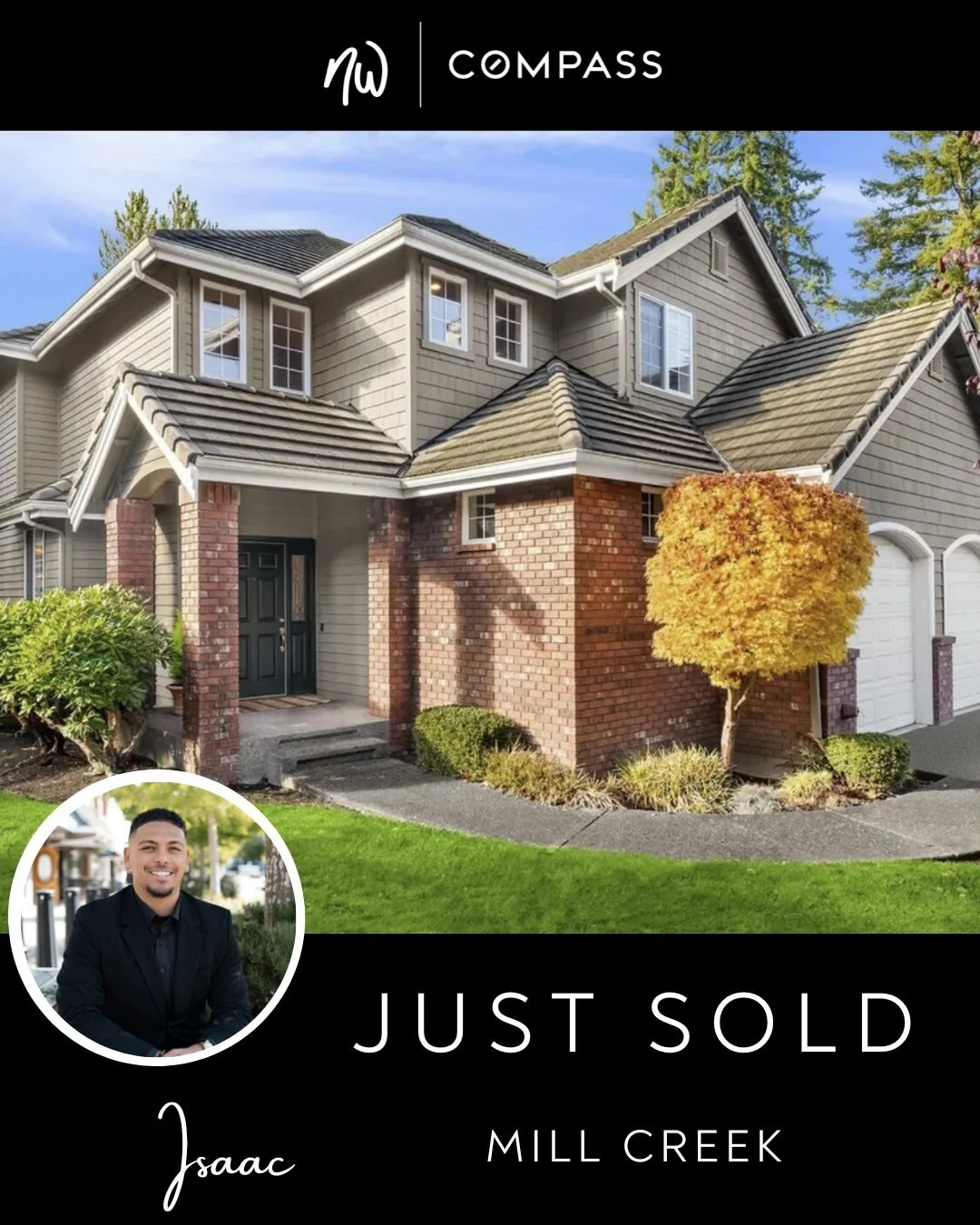 Closed! 🎉So excited for our clients who just moved to Washington and found the perfect home right on the golf course. From the moment we stepped inside, they knew this was the one. We locked this in after just 2 days on the market, and secured it at
