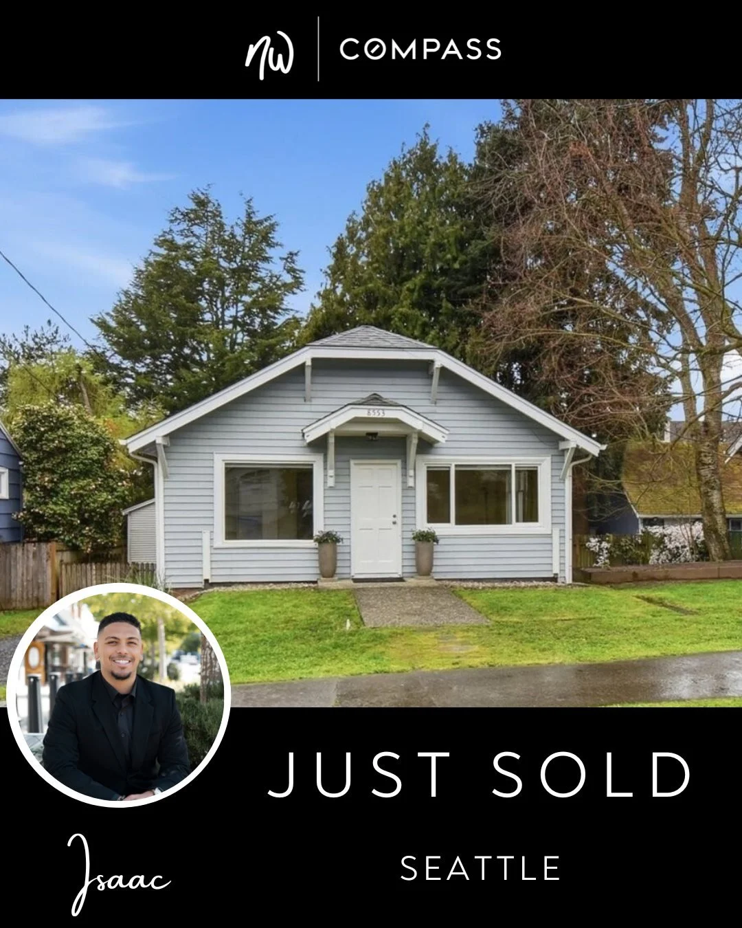 Officially closed! 🎉
Congratulations to our clients on becoming home owners and securing this beautiful single-family home in the highly sought-after Greenwood neighborhood! This property is extra special with a fully finished DADU, opening the door