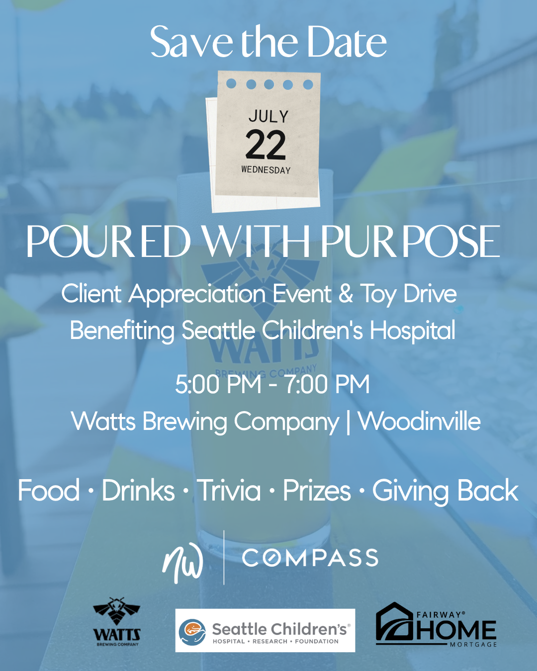 7th ANNUAL CLIENT APPRECIATION EVENT POURED WITH PURPOSE