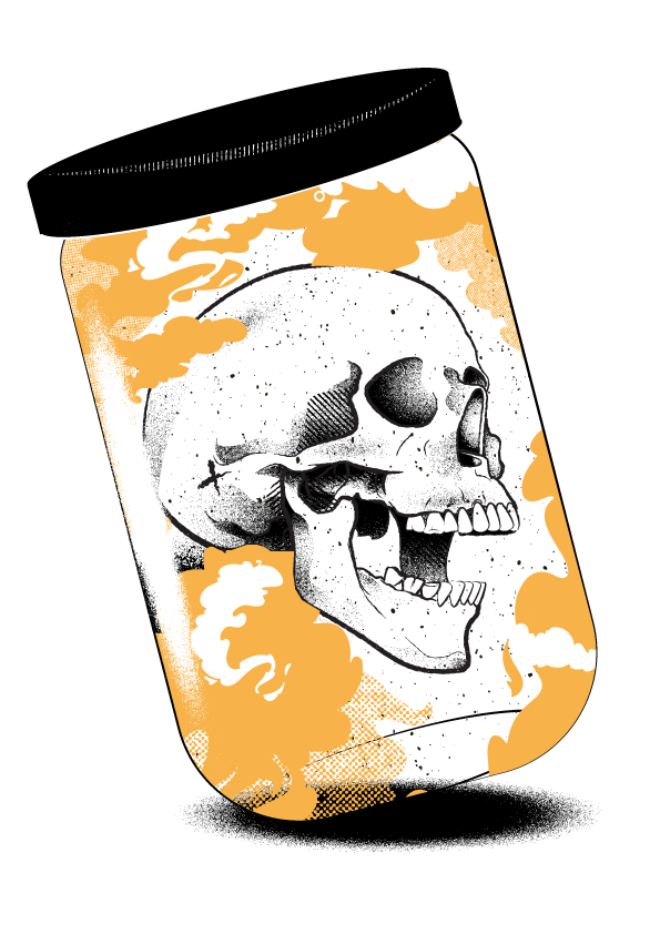 Skull in a Jar