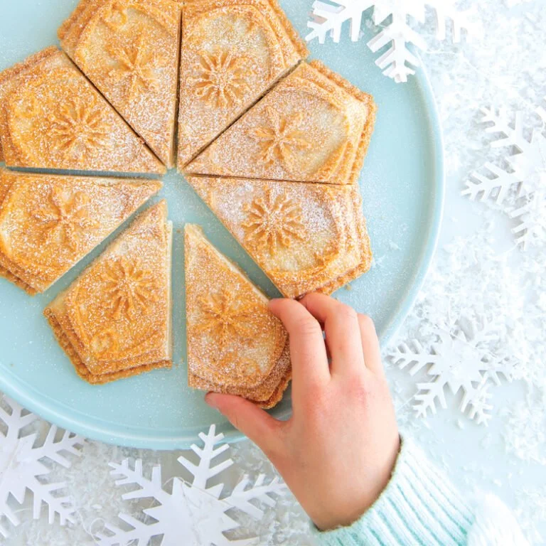 German Shortbread Snowflake
