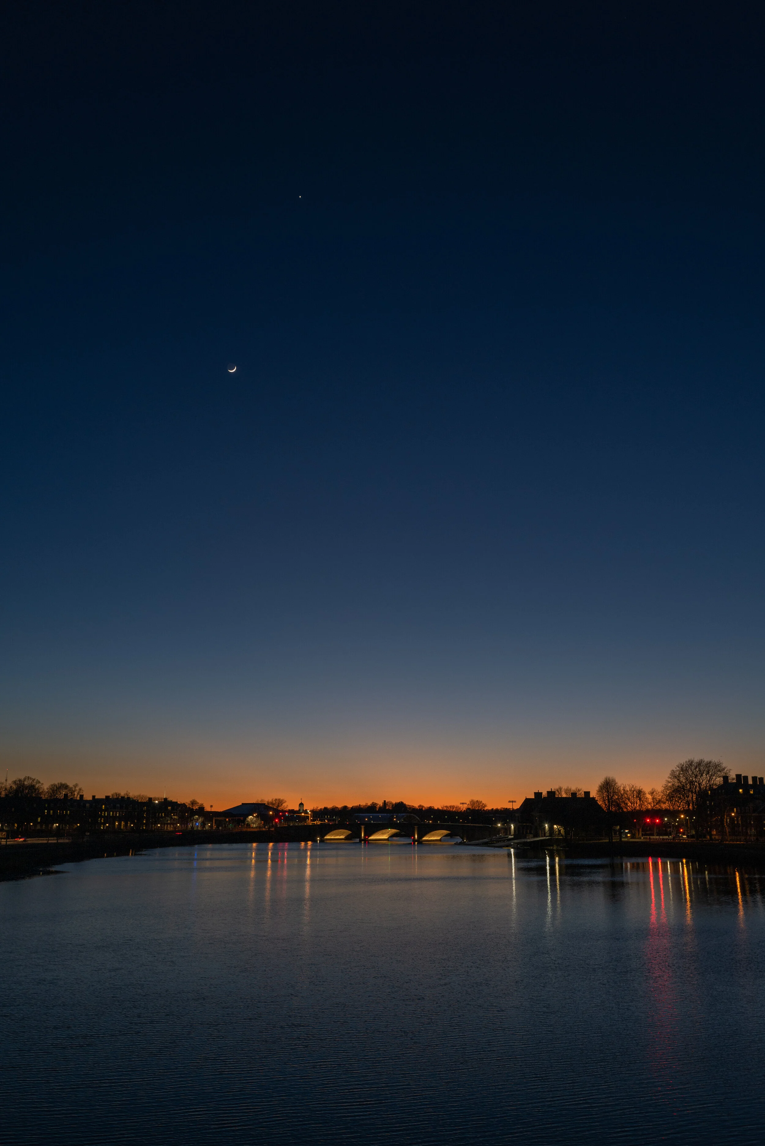 Last light over the Charles