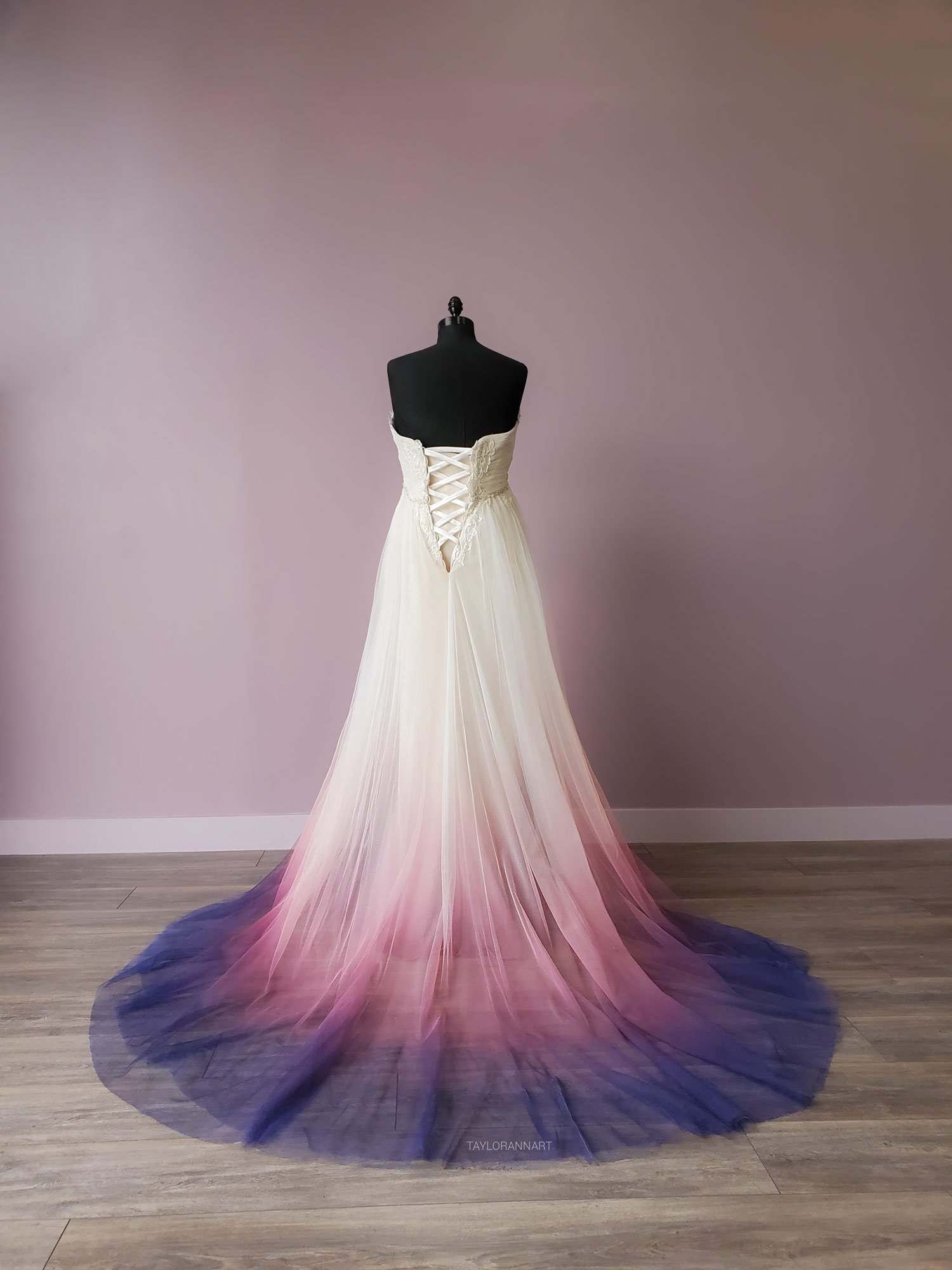 Colorful Ombré Wedding Gowns - Shop — Canvas Bridal