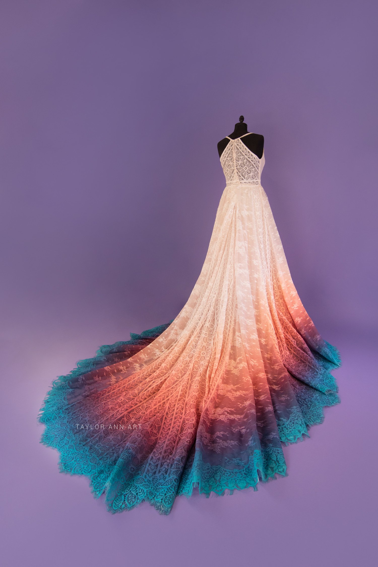 Colorful Ombré Wedding Gowns - Shop — Canvas Bridal