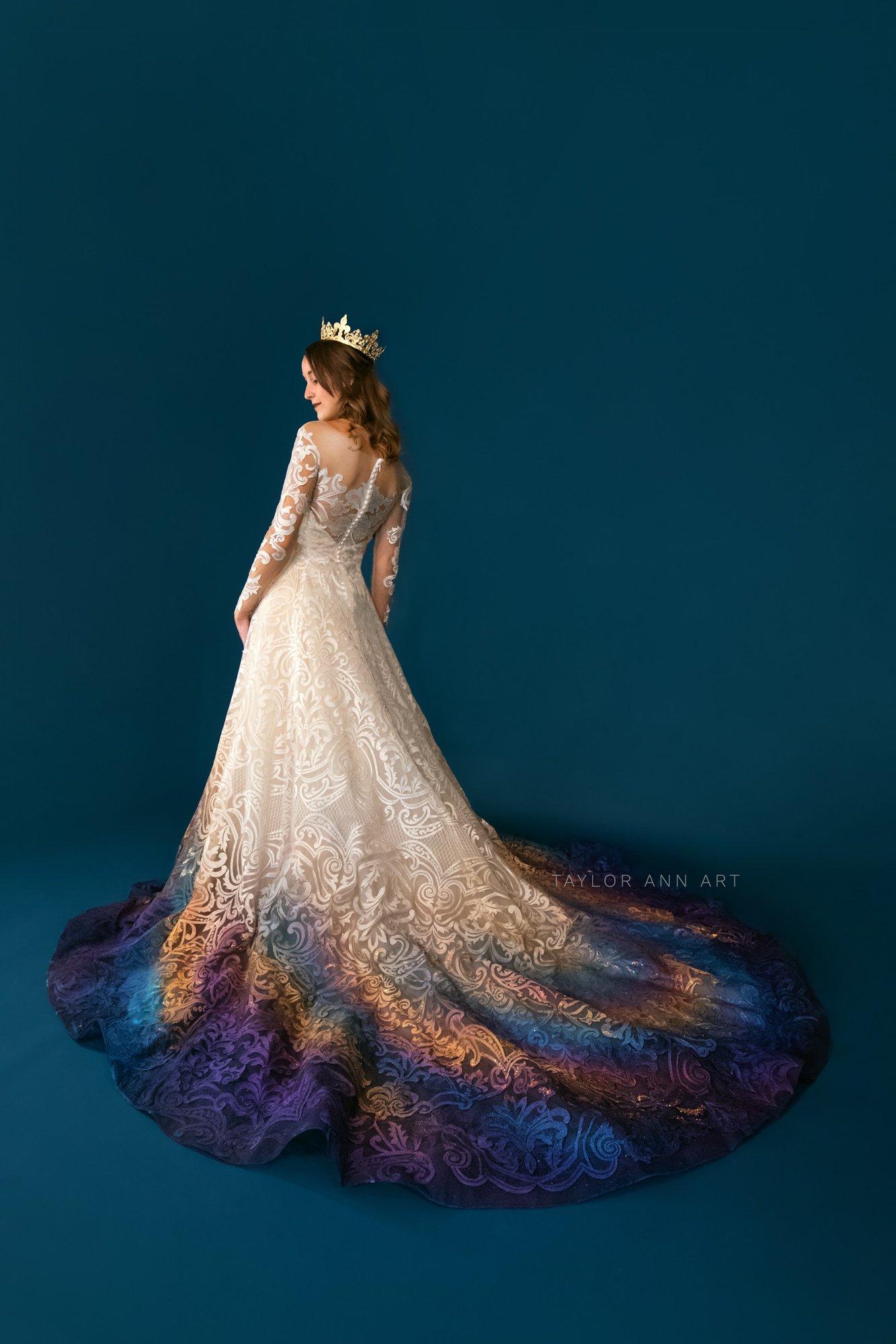 Colorful Wedding Dresses - Unique Colorful Wedding Gowns - Designer ...