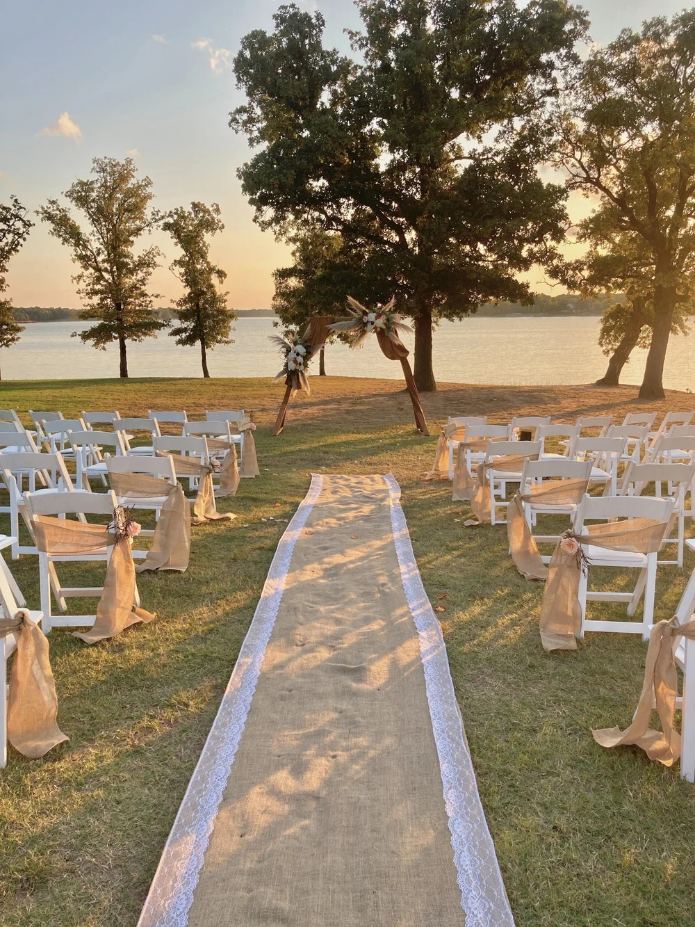 Lakeside wedding venue