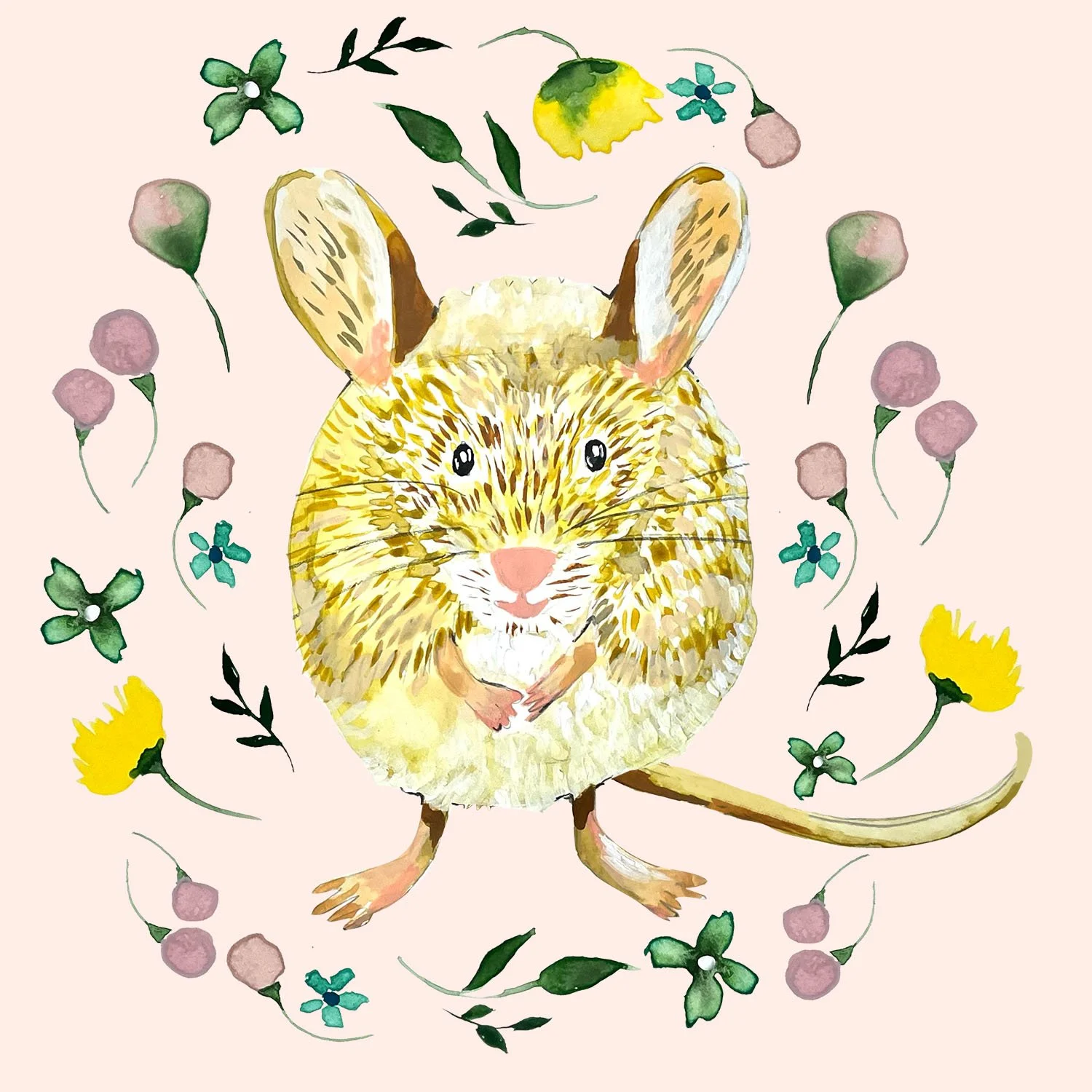 Paint a Field Mouse In An Afternoon: New YouTube Tutorial
