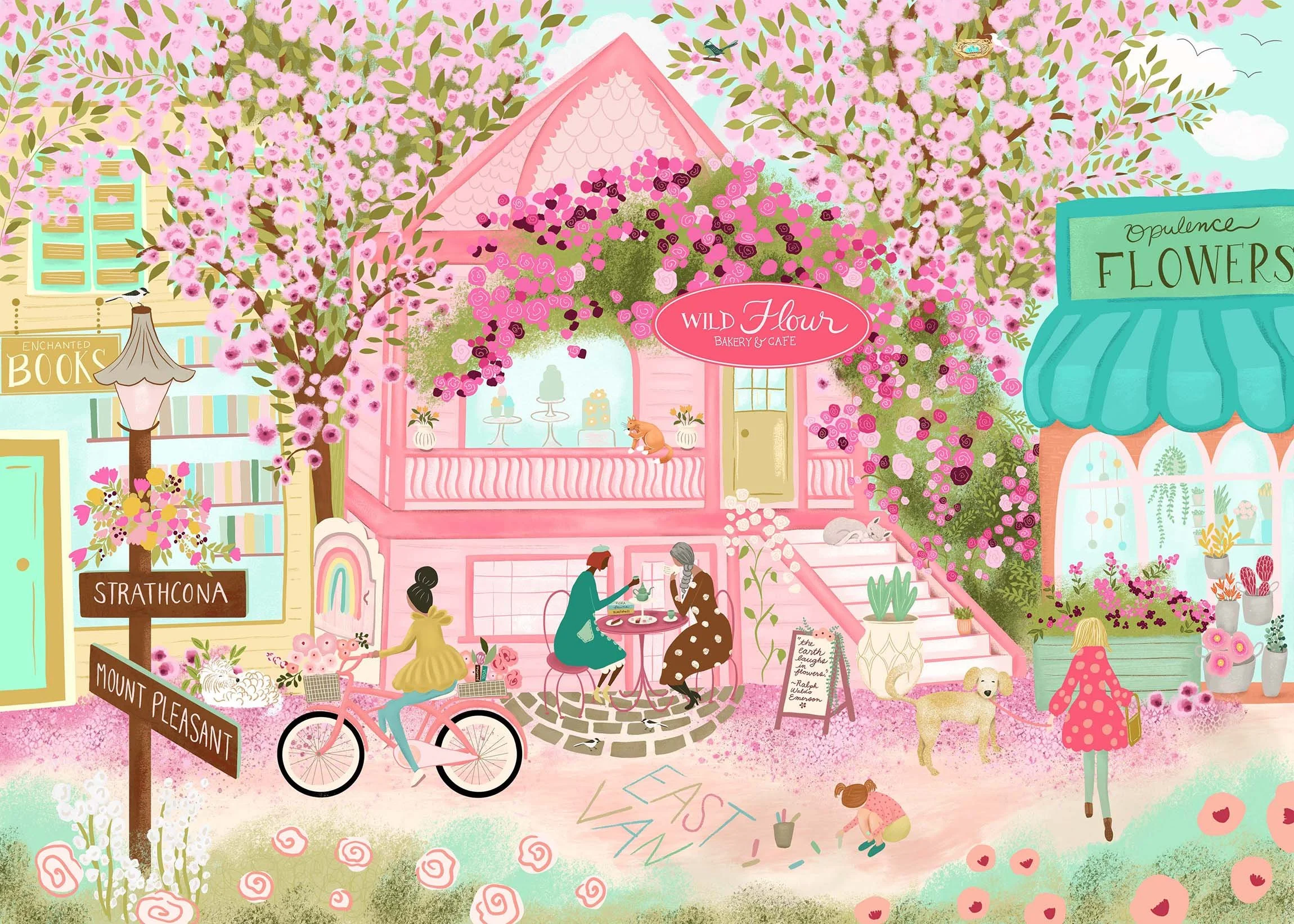 From Your Puzzle Fairy: City In Bloom with Villager