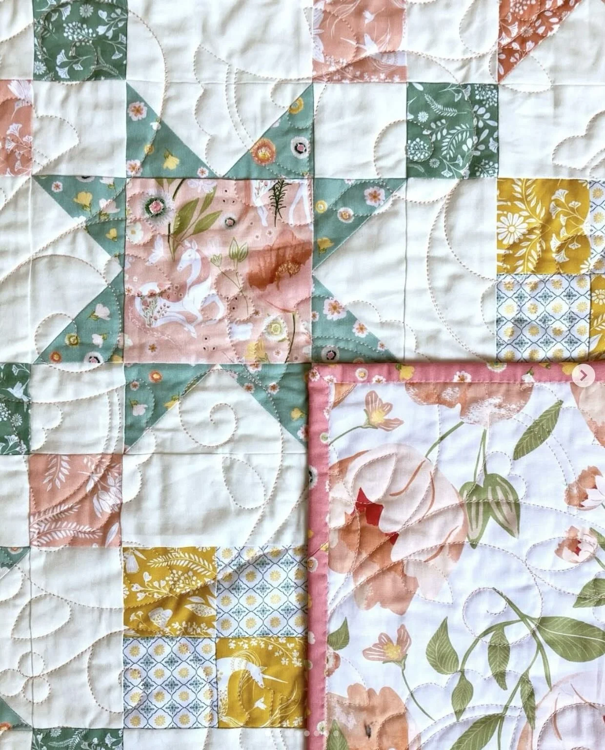 Very excited to announce this gorgeous Unicorn Dreams Quilt Kit - available exclusively at The Cloth Shop!!! 👏💕 Enjoy! x
.
Repost from @theclothshopvancouver : Unicorn Dreams by&nbsp;@gingerdeverell&nbsp;for Poppie Cotton will have your head spinni