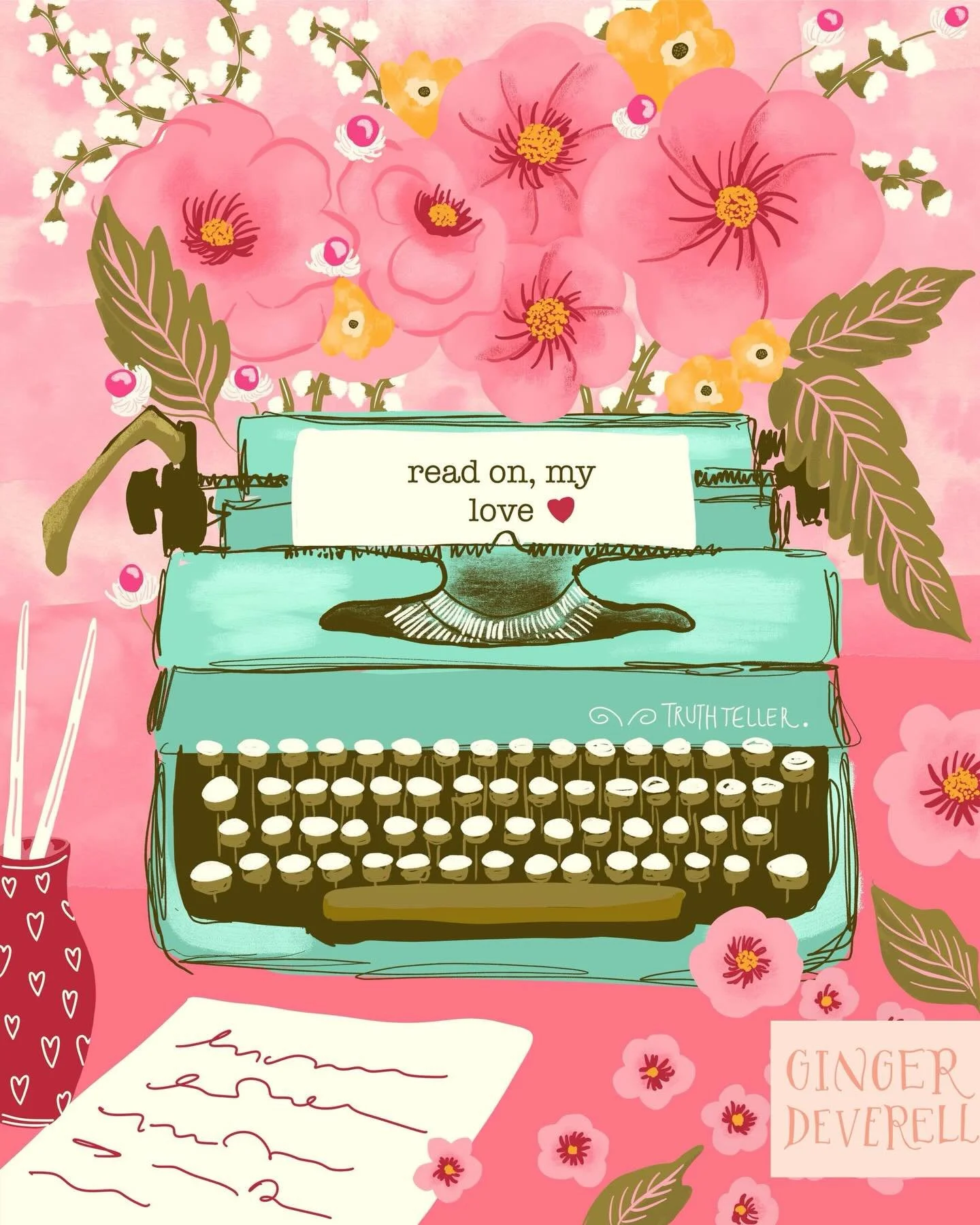 A little love note to us all&hellip; reminding us to love ourselves, love others, love differences, and be the love we want to see in the world. ❤️
.
License this artwork, contact @creativesparrowart