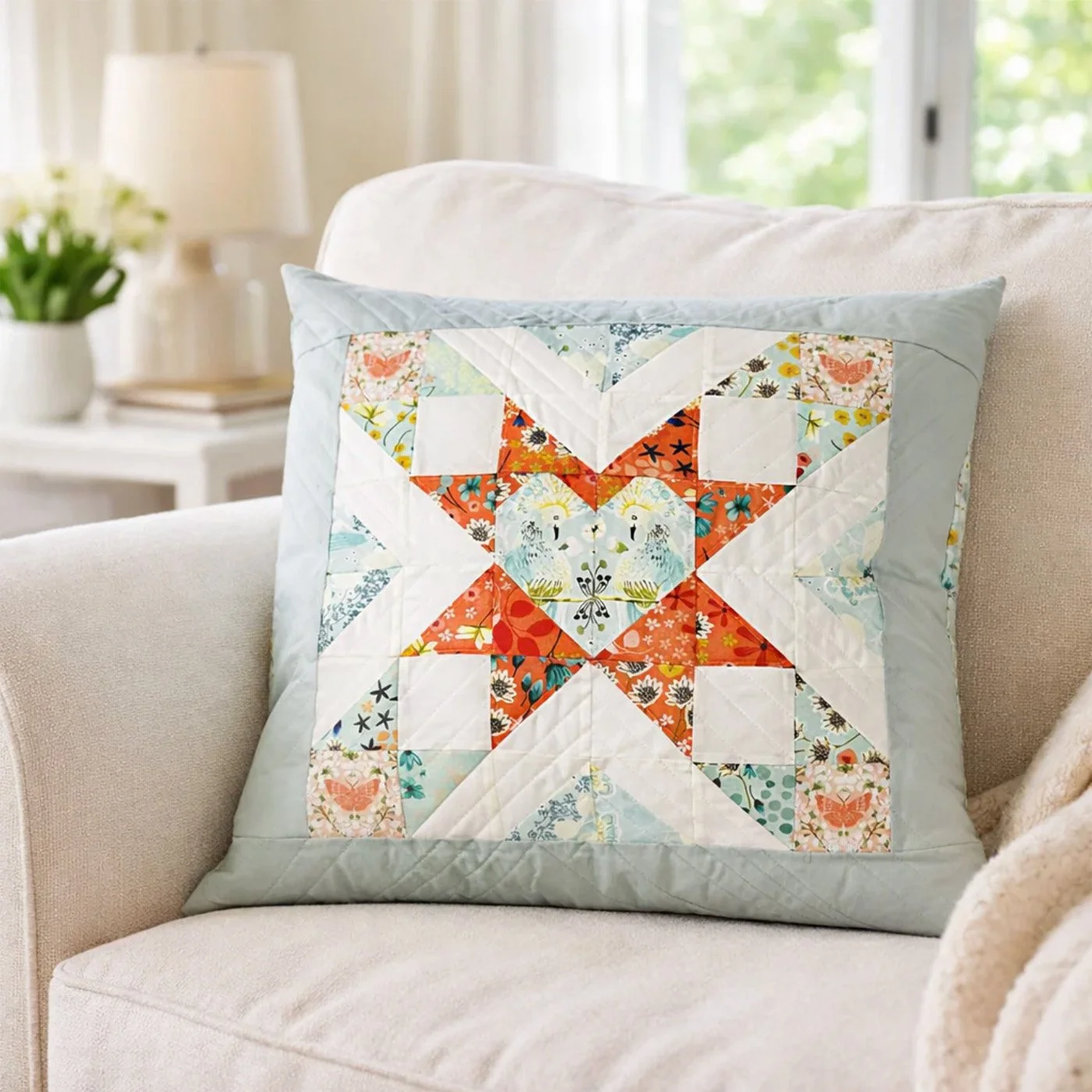 Shining Heart Pillow - Sewing Pattern
