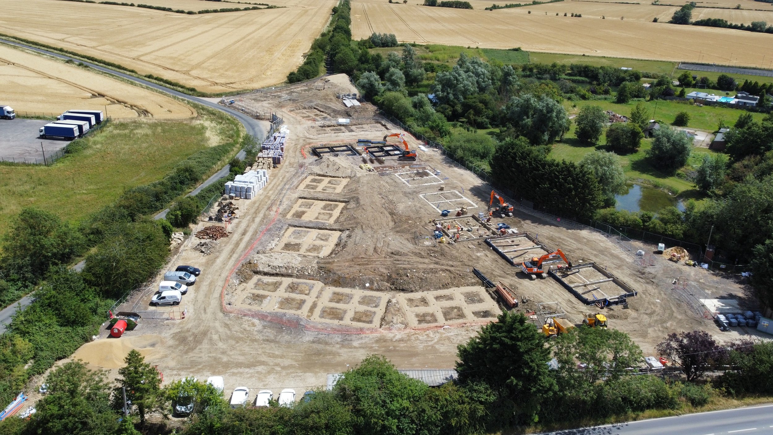 Affordable Housing 40 Dwellings Station Road, Haddenham — Burmor