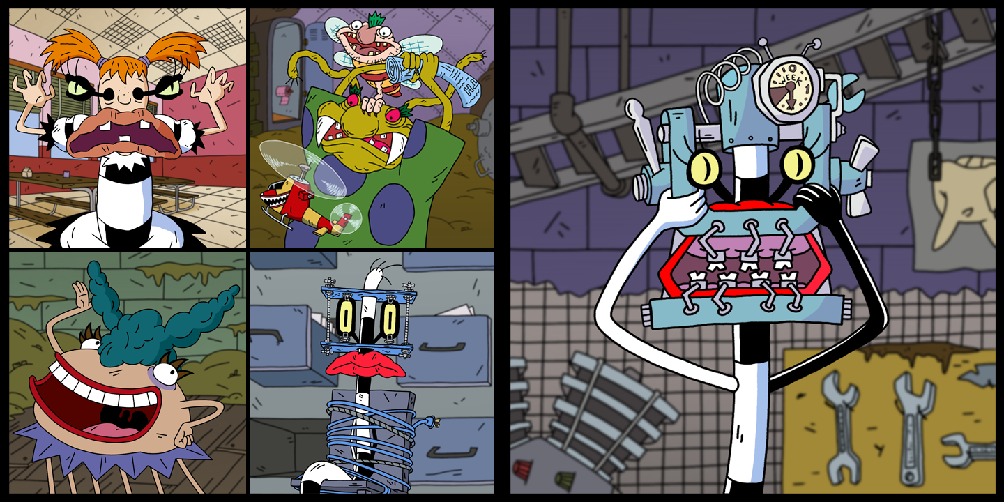 Character Illustration for Nickelodeon collection