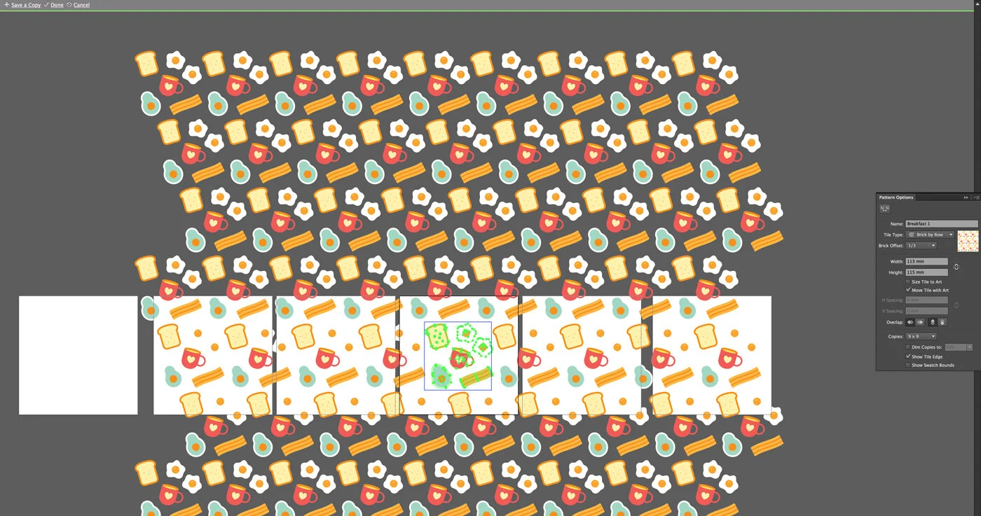 How to make seamless patterns in Adobe Illustrator — Studio Slatem ...