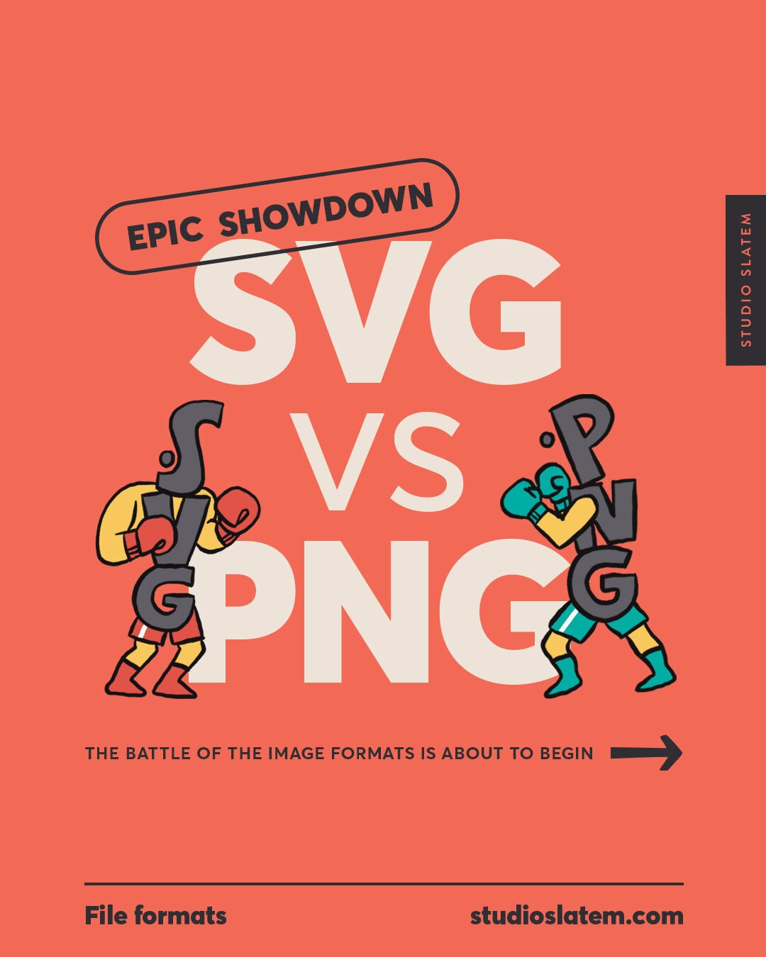 📣 It'sssss the EPIC SHOWDOWN between the two heavy-weight web-specific file formats: SVG vs PNG!​​​​​​​​​ 📣

Who will reign champion in this nail-biting head-to-head?!

Swipe across as we join in LIVE from the arena of CHAMMMMMPPPPIIIIOOONS!

#svgv