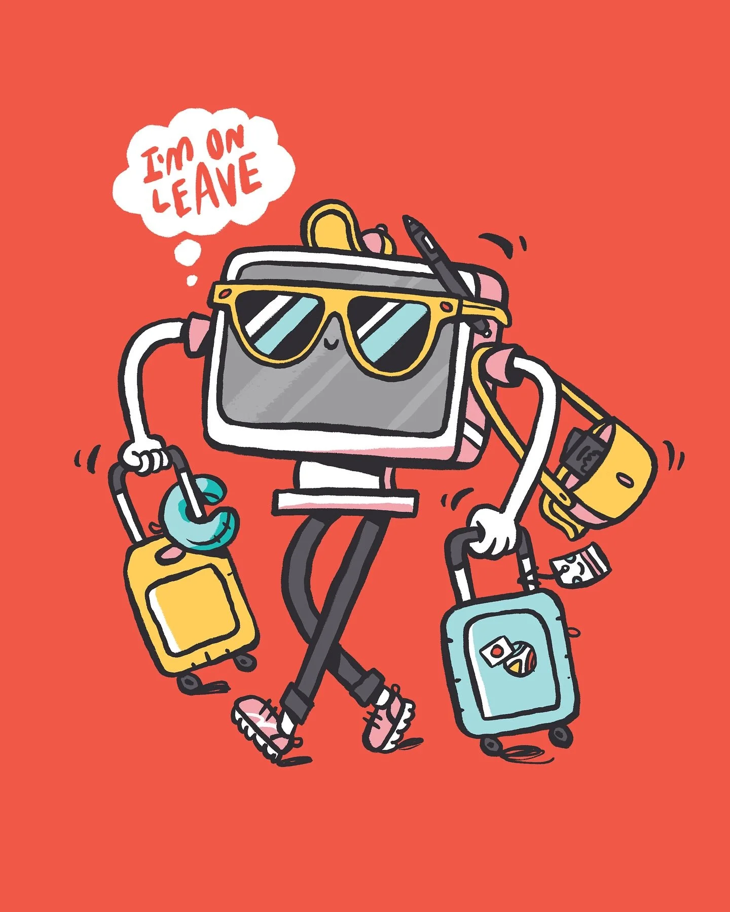 And with that, I&rsquo;m on leave until the 1st of Dec! 

I&rsquo;ll be taking time off to move and head off on an adventure 🏠🚚✈️🧳! 

I shall be away from my computer for most of this time but will be checking emails (and socials) intermittently. 