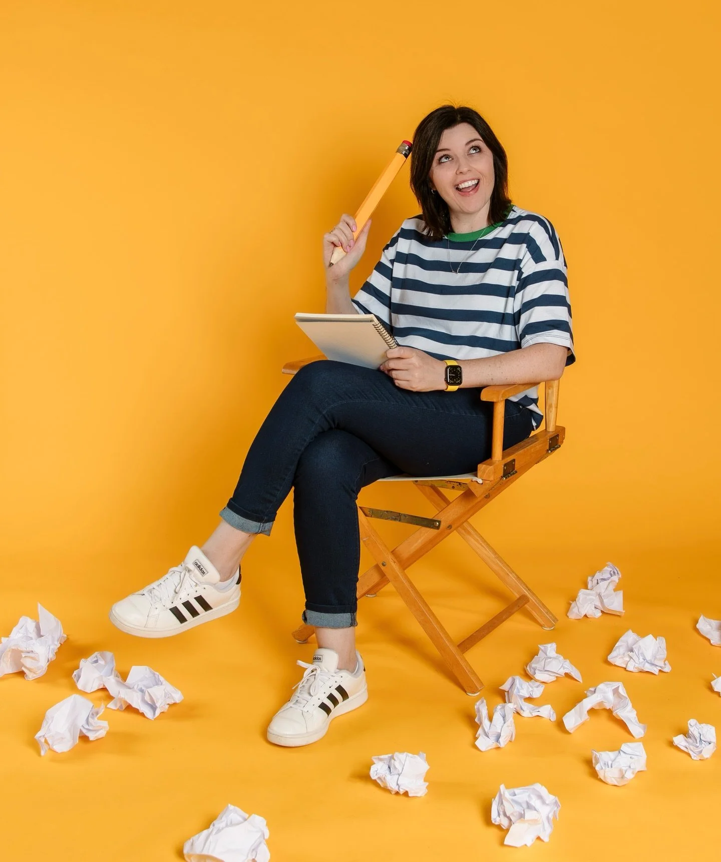 Sneak peek from my brand shoot yesterday 💛✏️📸! 

Thanks @robyn_oosthuysen for encouraging all my weird and wonderful ideas, I had so much fun bringing these to life! 

#brandshoot #studioshoot