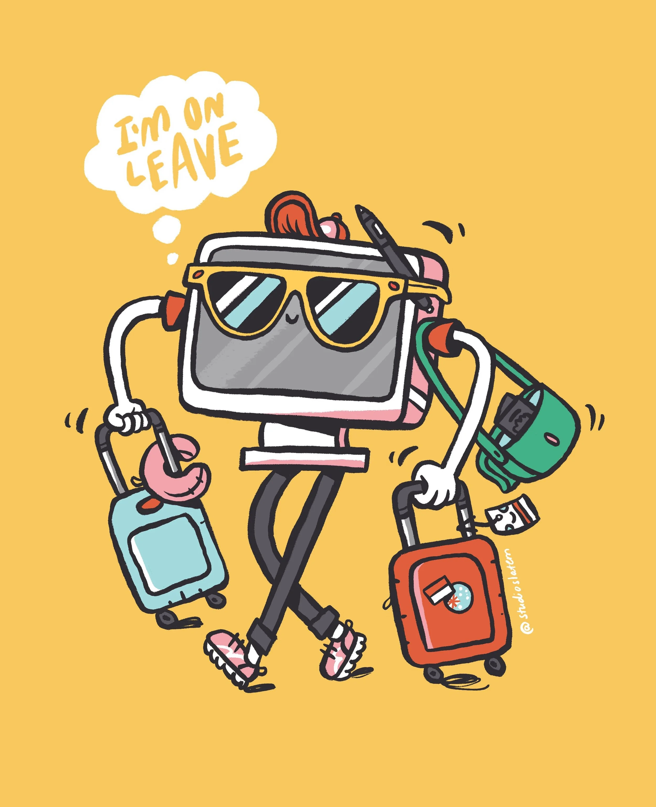 📰 Today&rsquo;s headline reads: &ldquo;My computer and I are taking a break from each other&rdquo;.

Nothing serious. We just need some space. And maybe some cocktails 🍸. 

Buuuut&hellip;. I&rsquo;ll still be around on emails and socials occasional