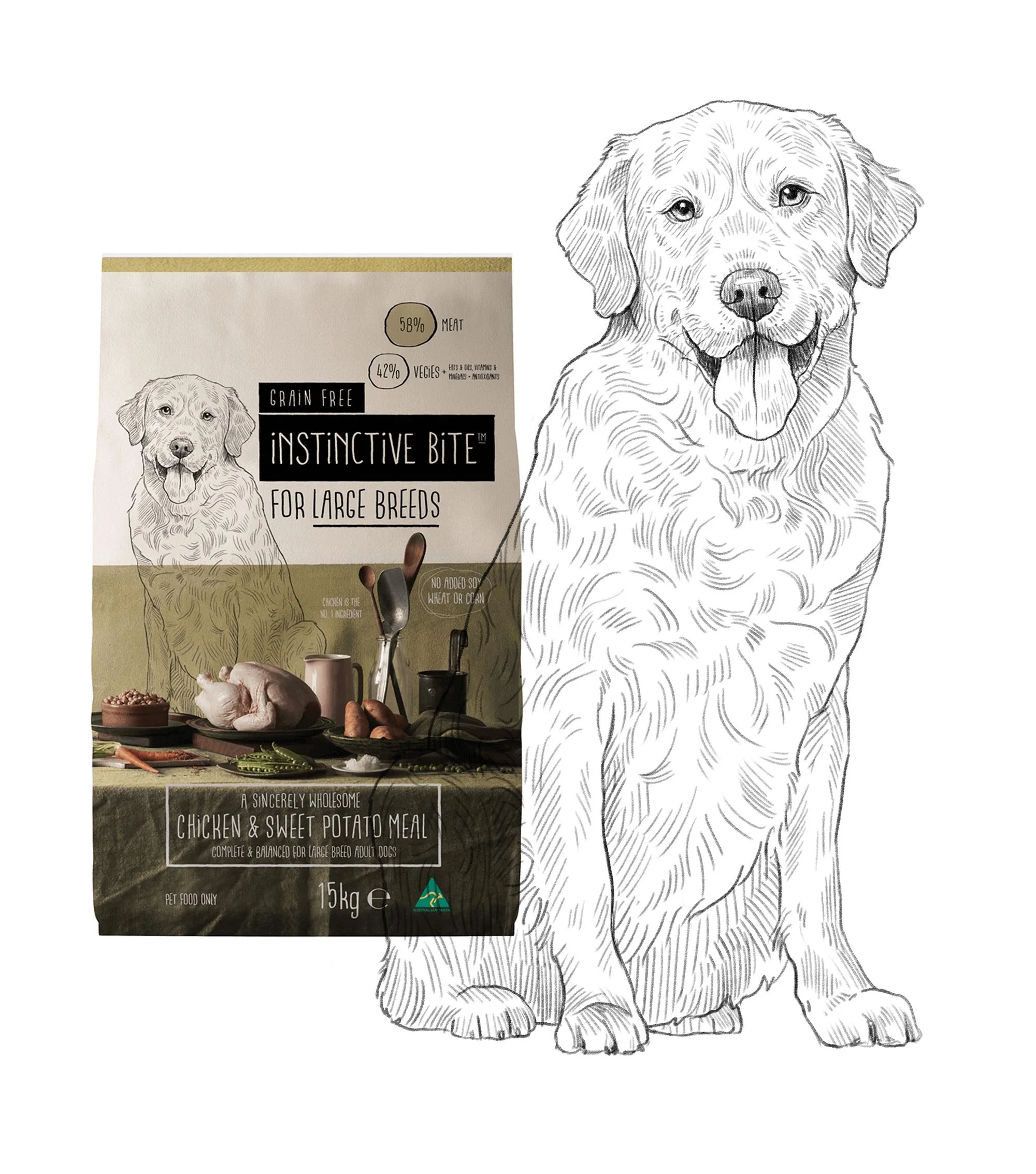 instinctive-bite-illustration-packaging-golden retriever.jpg