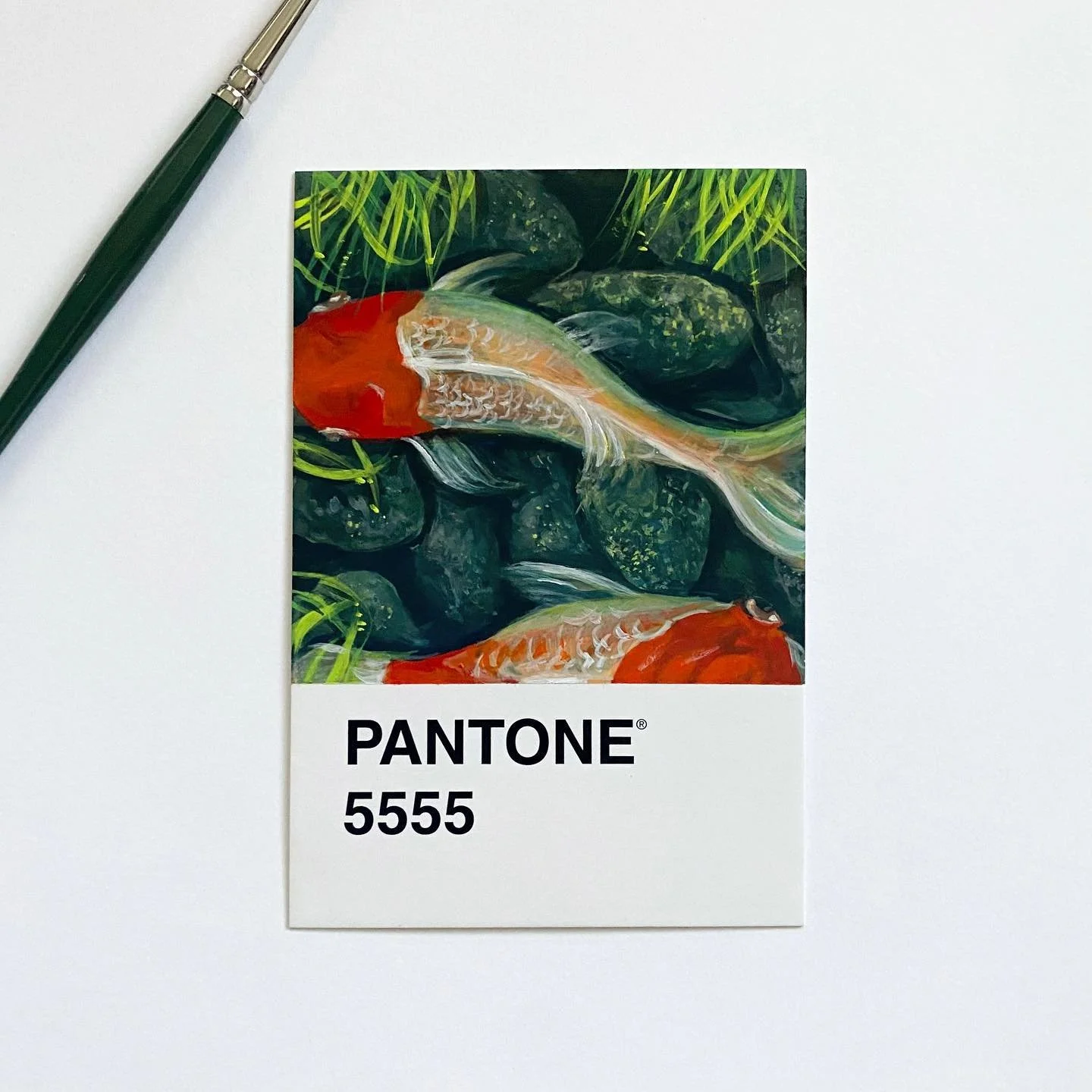 19 🐟🐠🫧

Fish are friends not food 🫶🏼FINALLY one I&rsquo;ve painted recently, it&rsquo;s not from the archives 🙈
.
.
.
.
.
.

#gouacheart #gouachepainting #gouacheillustration #dailyart #artlovers #100dayproject #smallartaccount #artistsupportin