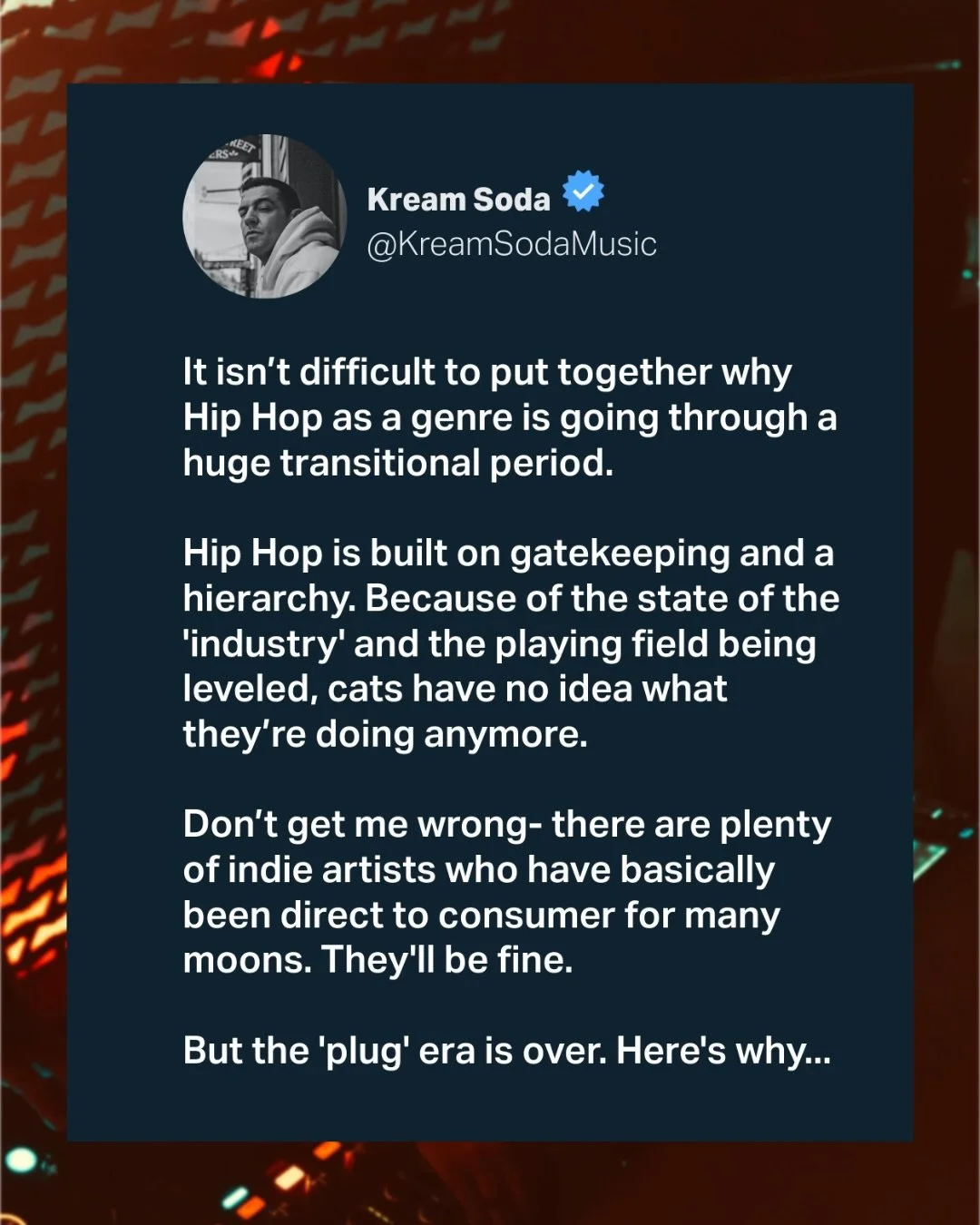 Don&rsquo;t shoot the messenger 🔊