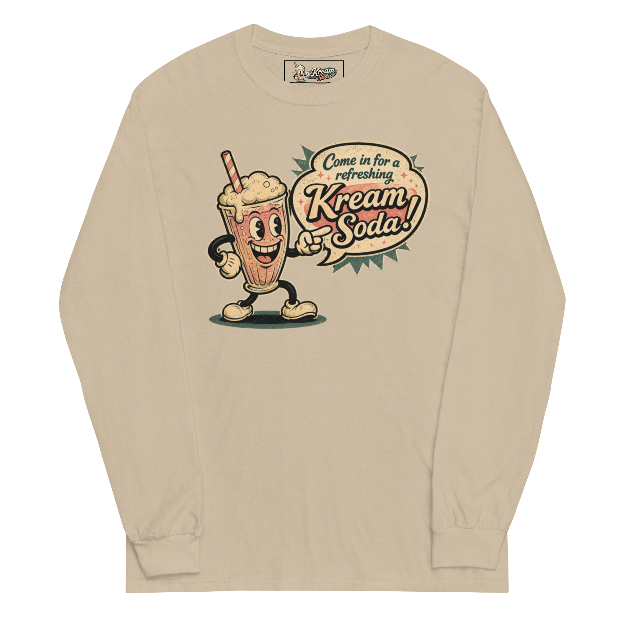 Refreshing Kream Soda - Unisex Long Sleeve Shirt