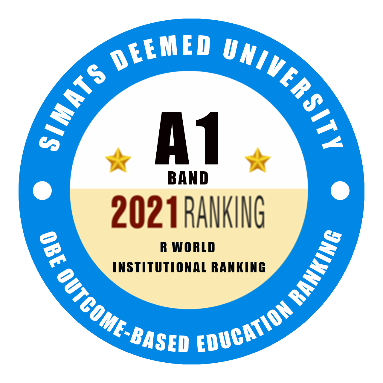 SIMATS is ranked A+ Band University Outcome-Based-Education (OBE)Ranking 2021