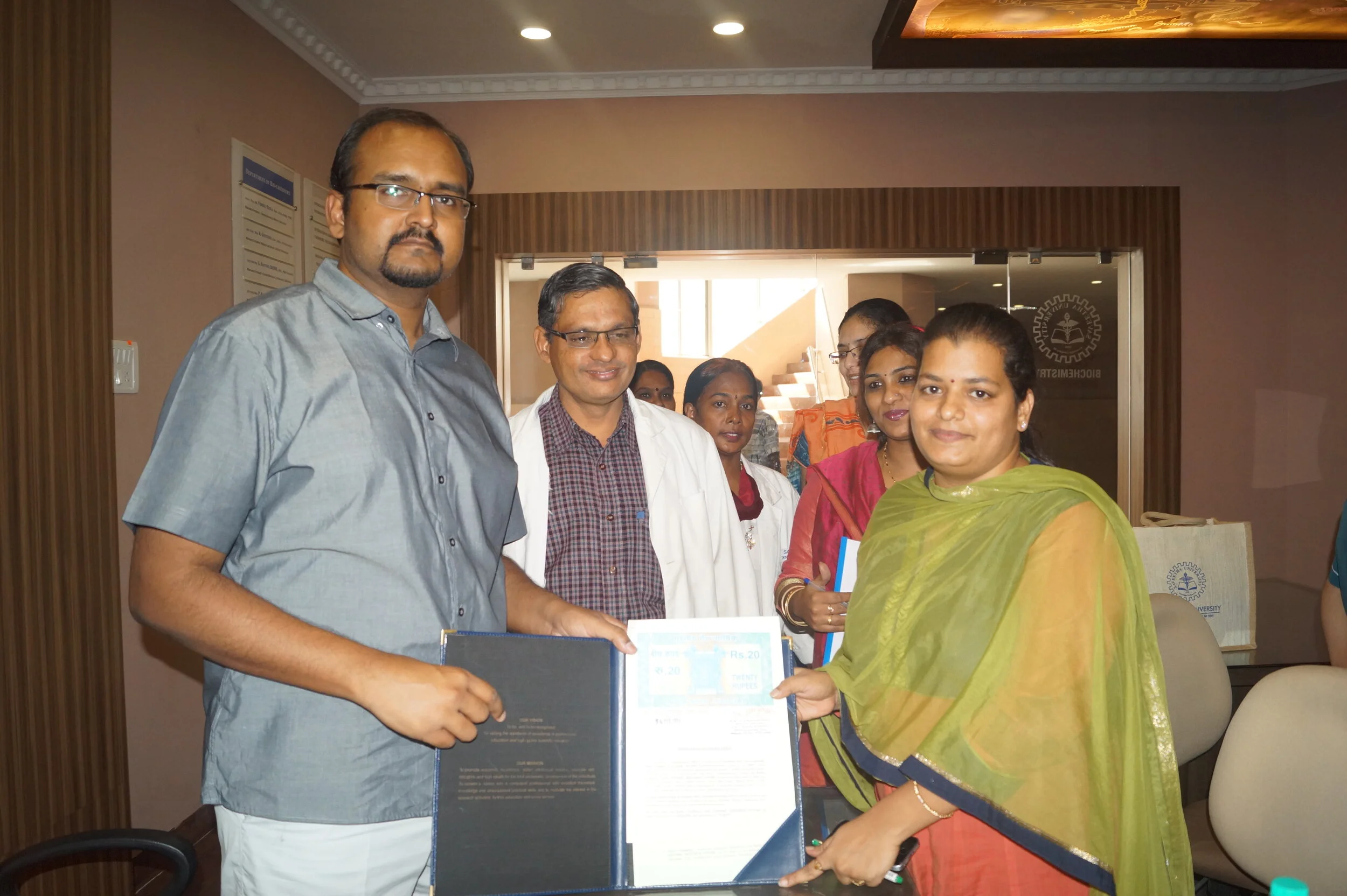 Baba clinical & Geonomic Research Signed MOU for Student training Projects