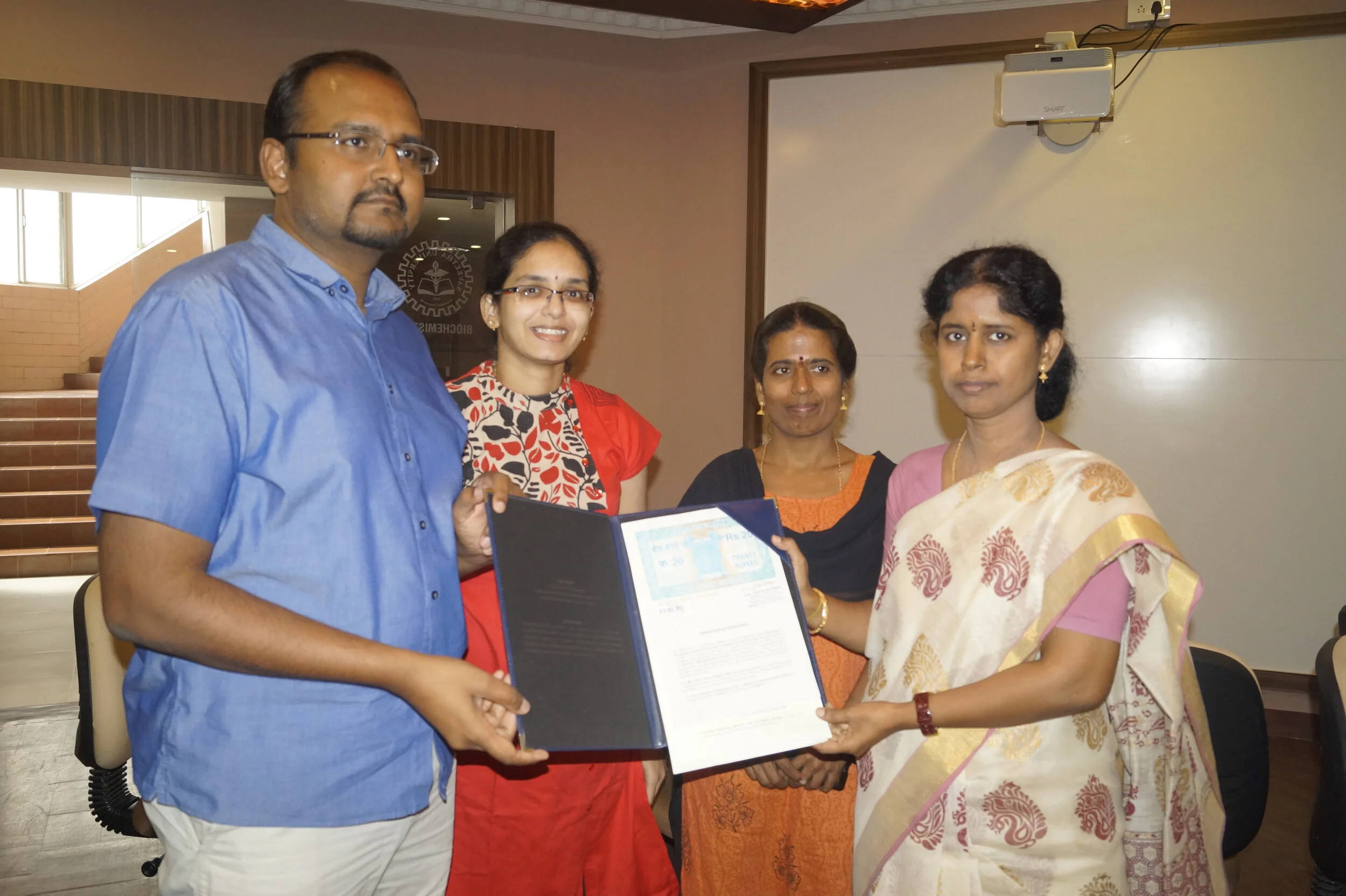 Biogen Signed MOU for Student Research Projects